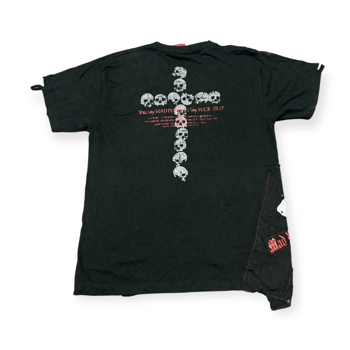 Seditionaries Madpunk Patchworks Punk T Shirt Size US L / EU 52-54 / 3 - 2 Thumbnail