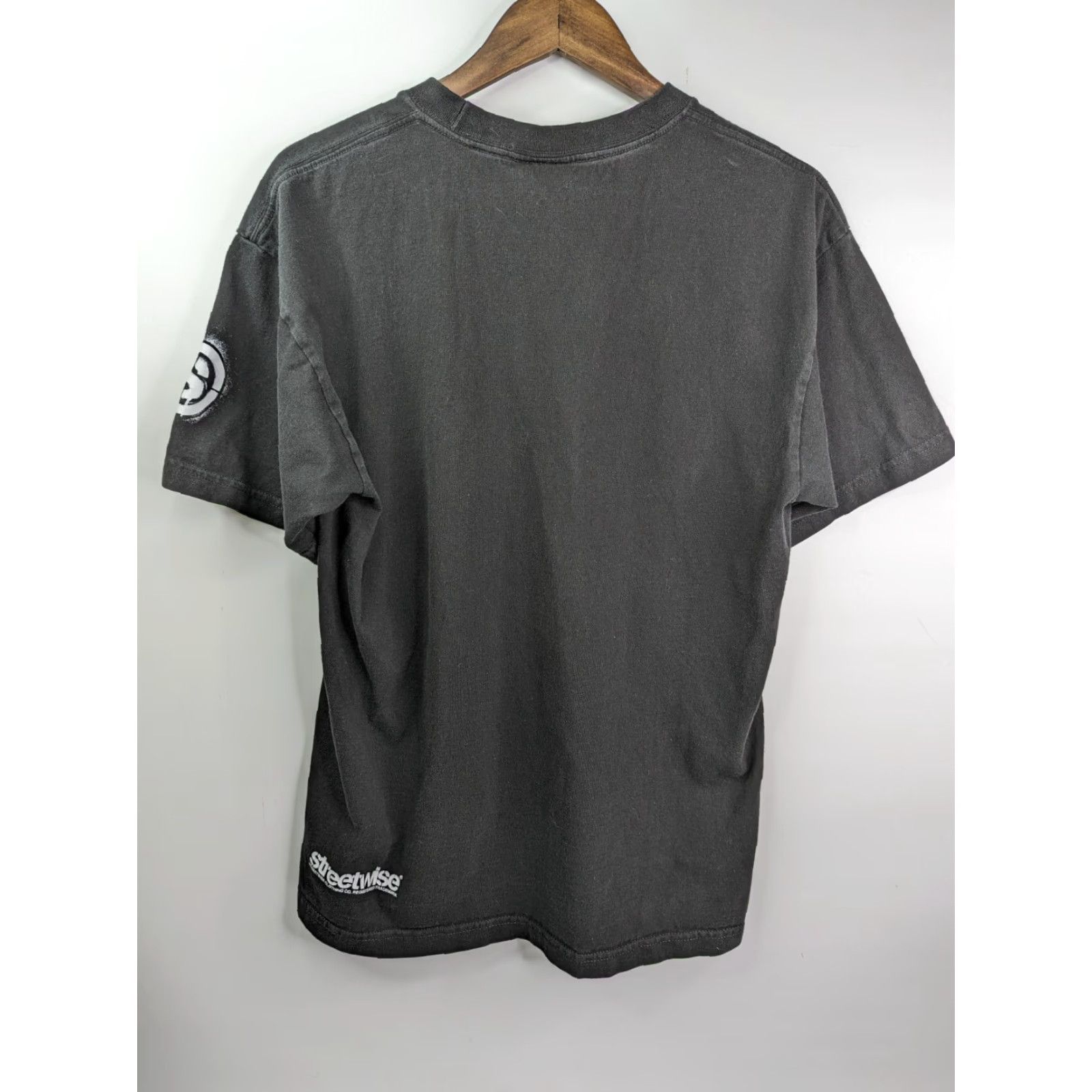 Vintage STREETWISE Black T-shirt Streetwise Shirt Los Angeles California Tee Men's Large Size US L / EU 52-54 / 3 - 7 Thumbnail