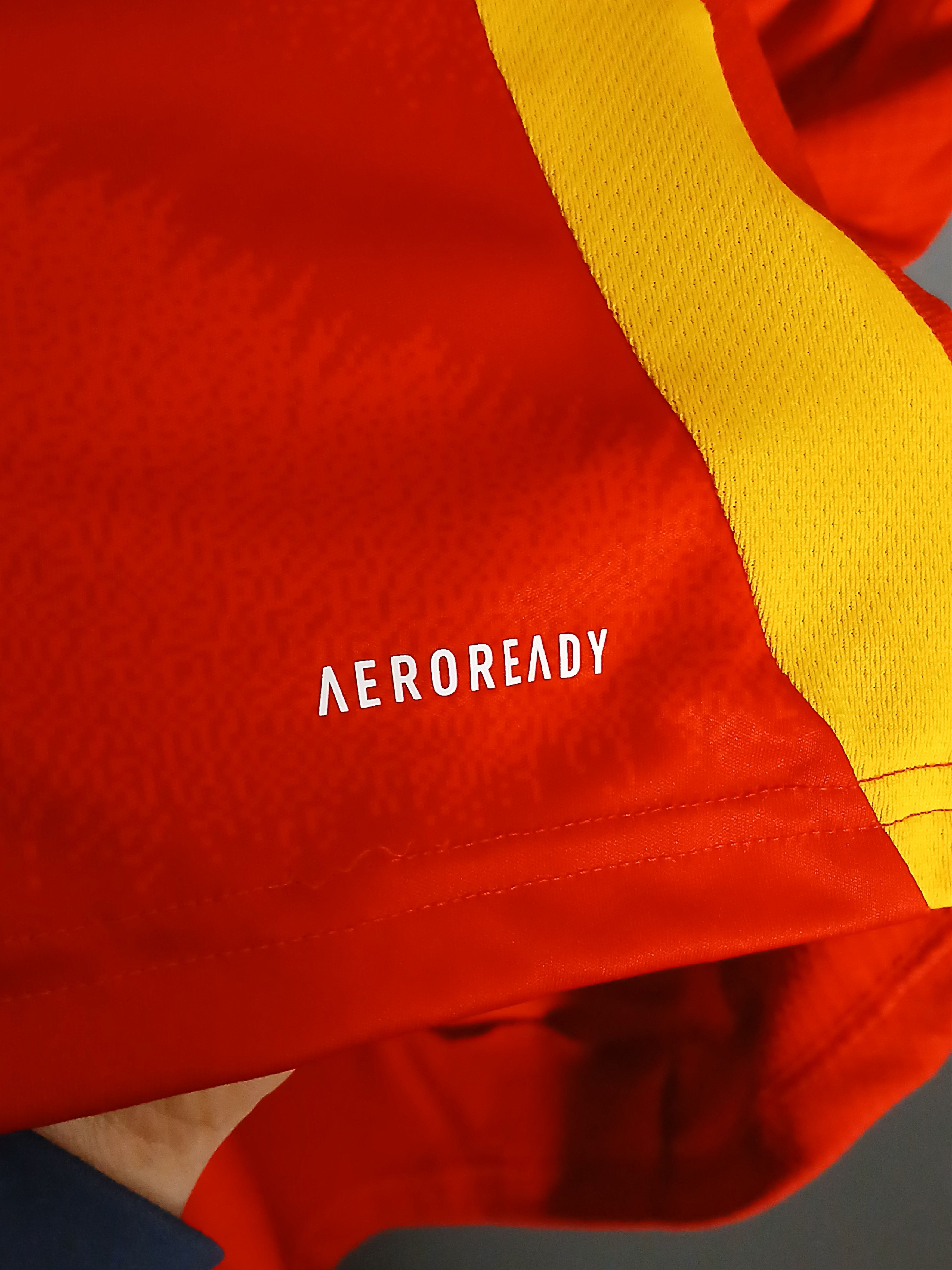 Adidas New Spain National Football Team 24/25 Home Jersey T-Shirt Size L / US 10 / IT 46 - 5 Thumbnail