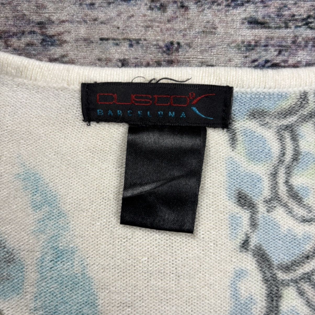 Custo Barcelona 2000s Custo Barcelona - Knitted Top Size M / US 6-8 / IT 42-44 - 10 Thumbnail