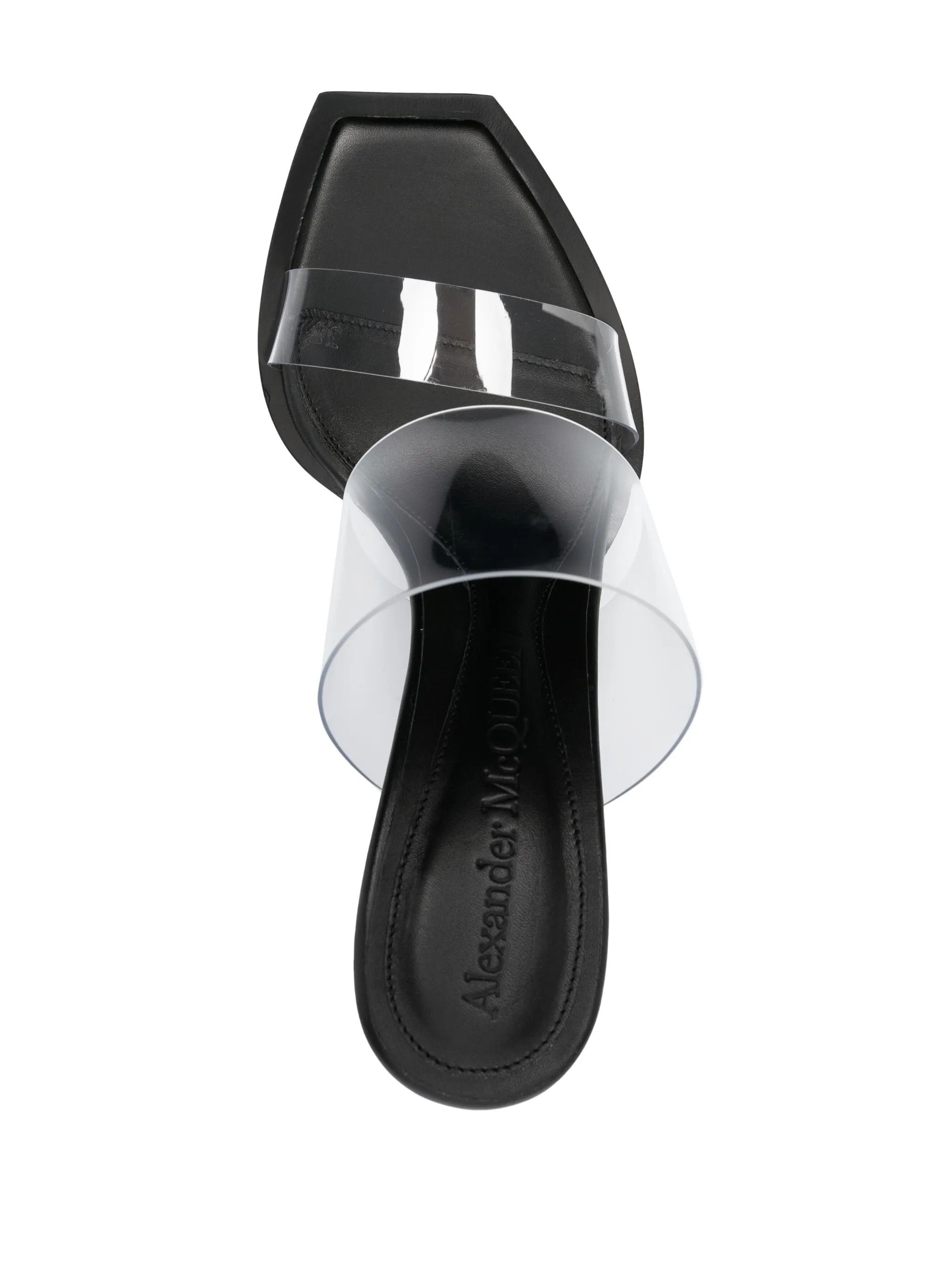 Alexander McQueen o1y0225 Sandals in Black Size US 6 / IT 36 - 4 Thumbnail