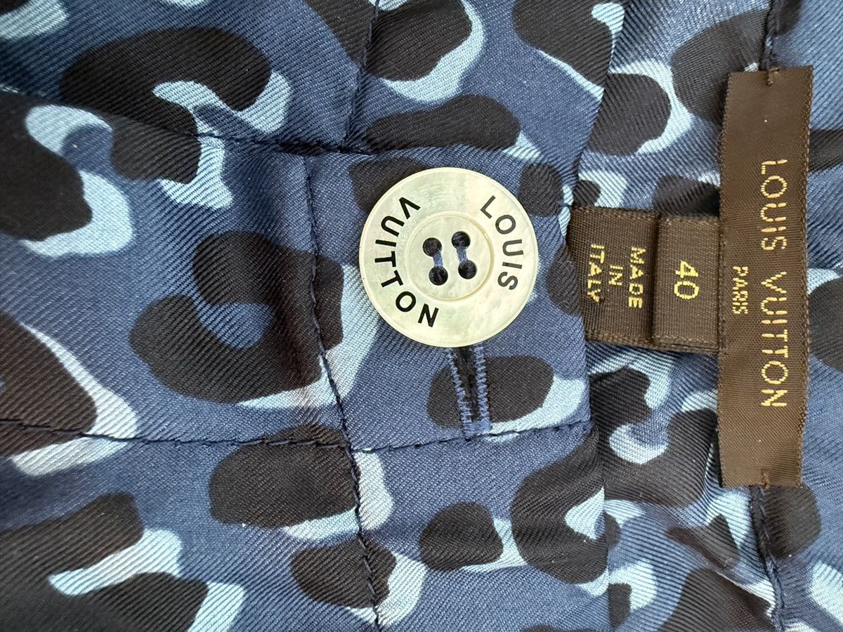 Louis Vuitton × Stephen Sprouse Louis Vuitton Stephen Sprouse Silk Leopard Pants 2012 Runway Size 28" / US 6 / IT 42 - 4 Thumbnail