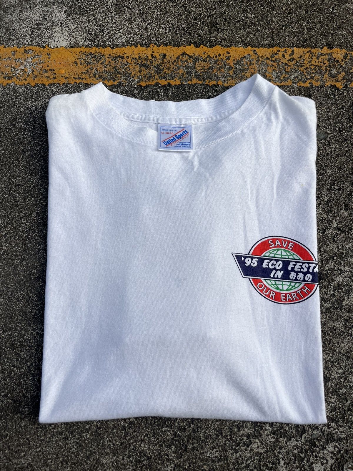 Arts & Science Vintage SAVE OUR EARTH 1995’s Eco Festa In OMINO Art Tshirt Size US XL / EU 56 / 4 - 1 Thumbnail