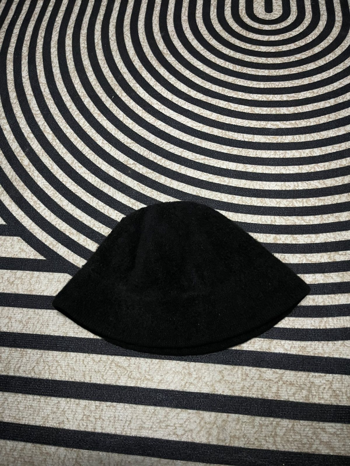 Kangol 90s KANGOL EMBROIDERED LOGO WOOL BUCKET HAT Size ONE SIZE - 2 Thumbnail