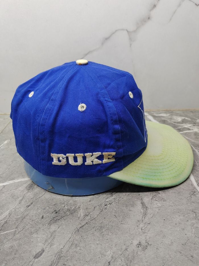 NBA Vintage Duke Blue Devil Cap Hat (Distressed & Defect) Size ONE SIZE - 5 Thumbnail
