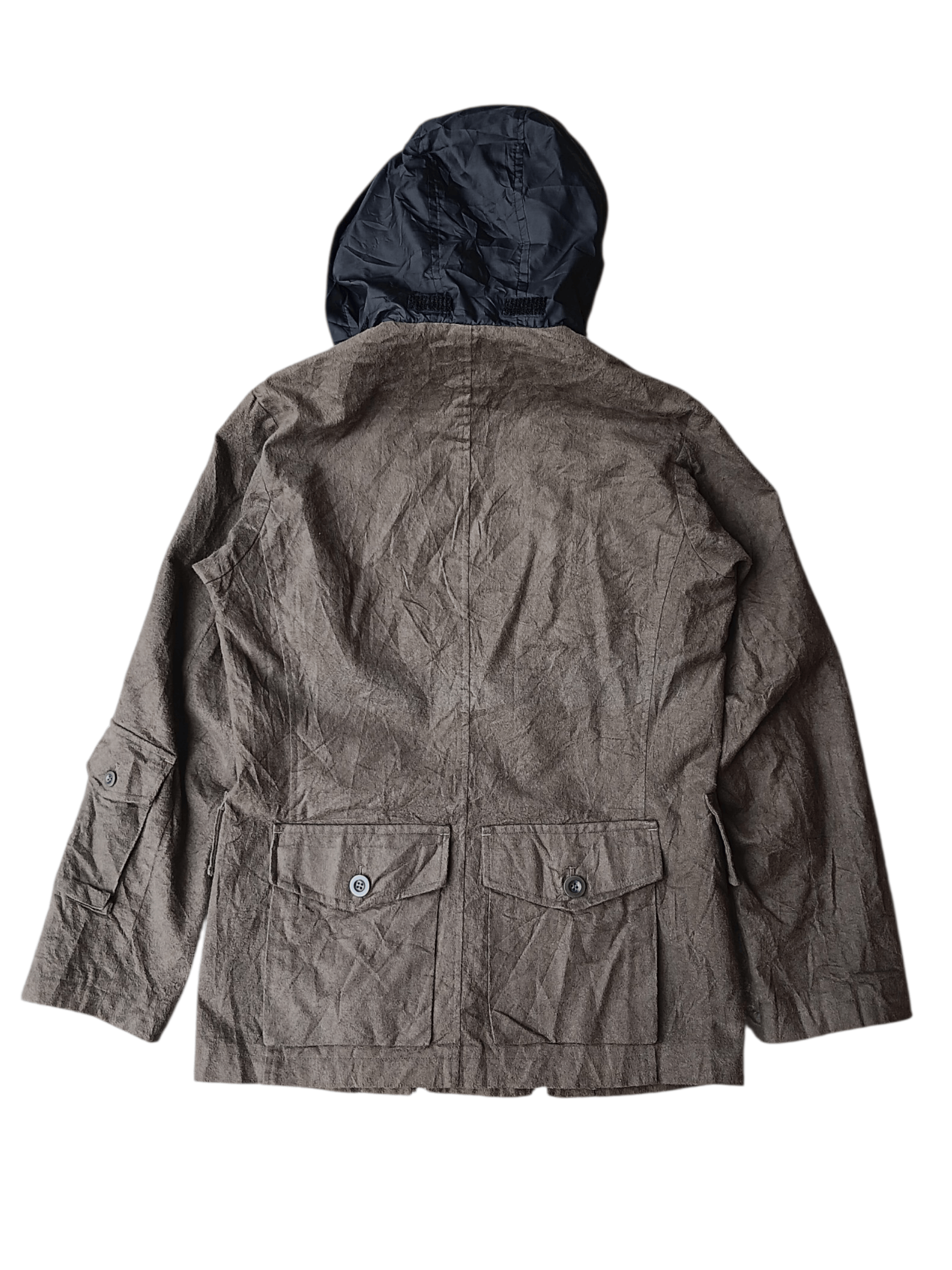 Japanese Brand BATSU BOYS wool zipper multi pocket jacket Size US M / EU 48-50 / 2 - 13 Thumbnail