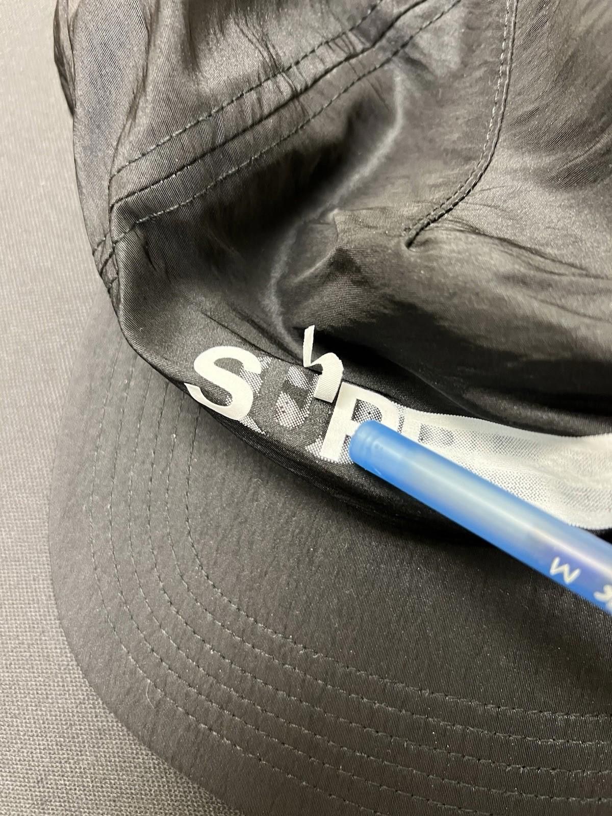 Supreme SS16 Supreme Black Satin Motion Logo Hat Size ONE SIZE - 3 Thumbnail