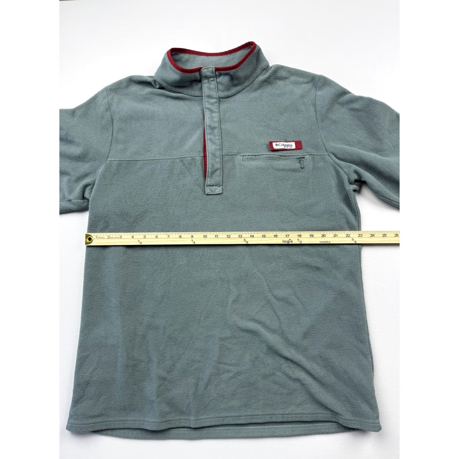 Vintage Columbia Mens XL Fleece Pullover Fishing Top Outdoor - Green Size US XL / EU 56 / 4 - 5 Thumbnail