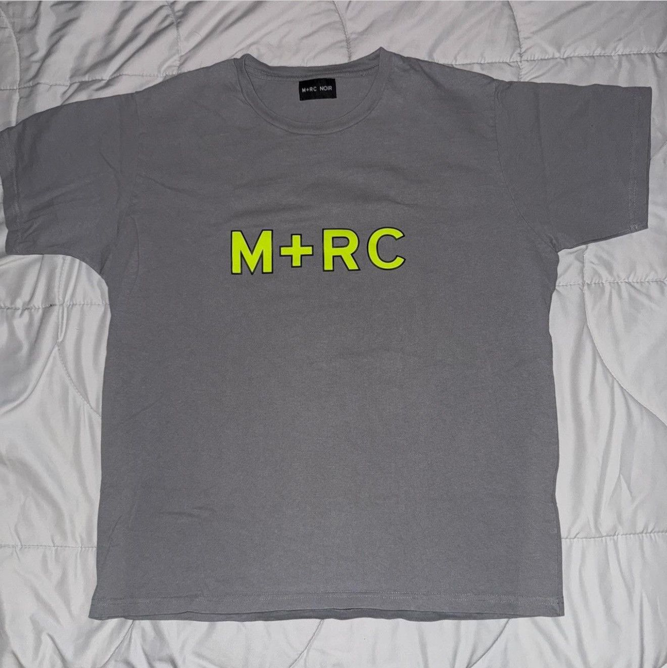 M+Rc Noir Grey M+RC NOIR tee Size US L / EU 52-54 / 3 - 1 Thumbnail