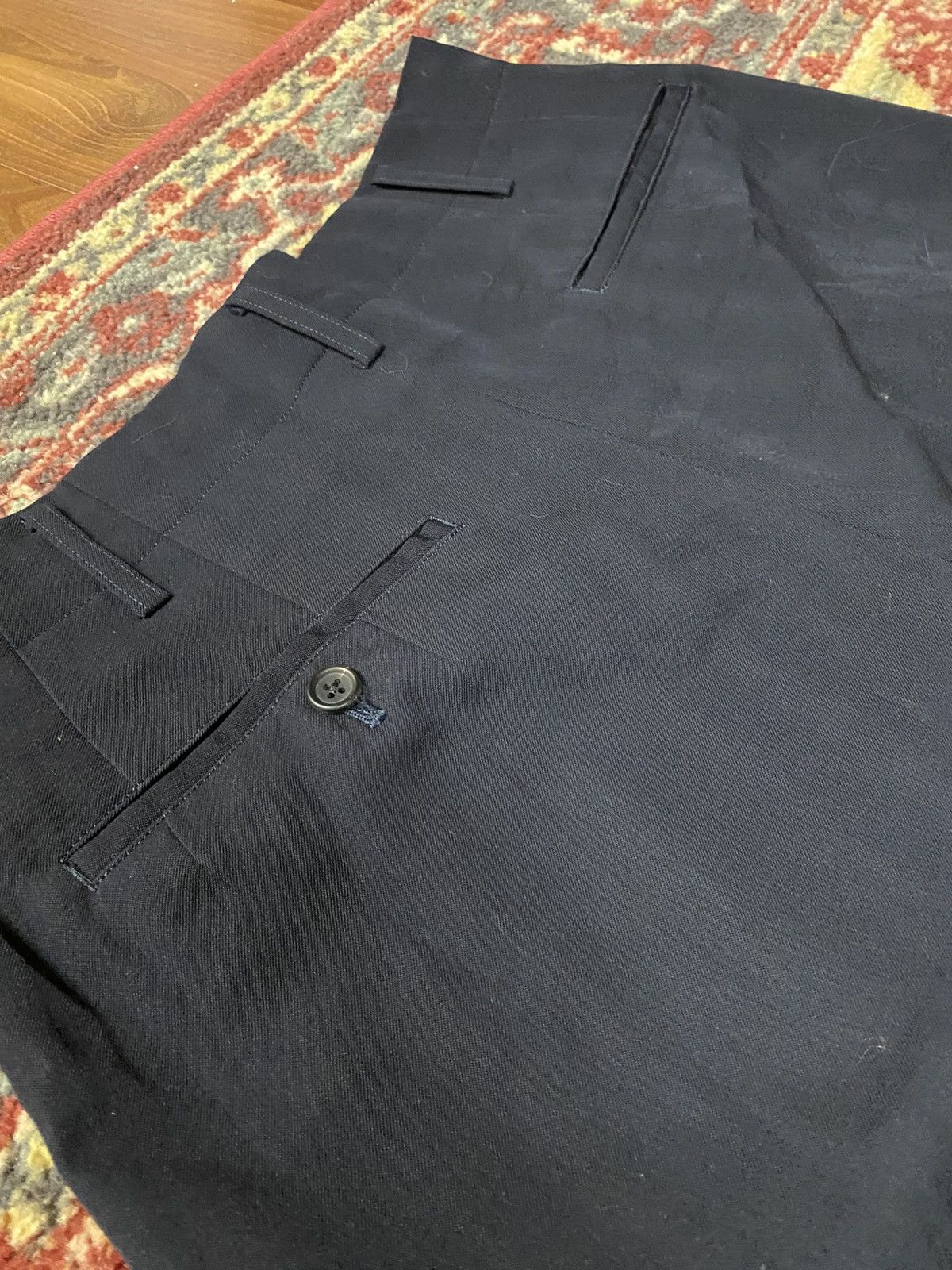 Yohji Yamamoto Vintage Yohji Yamamoto Wool Slacks Size US 32 / EU 48 - 3 Thumbnail