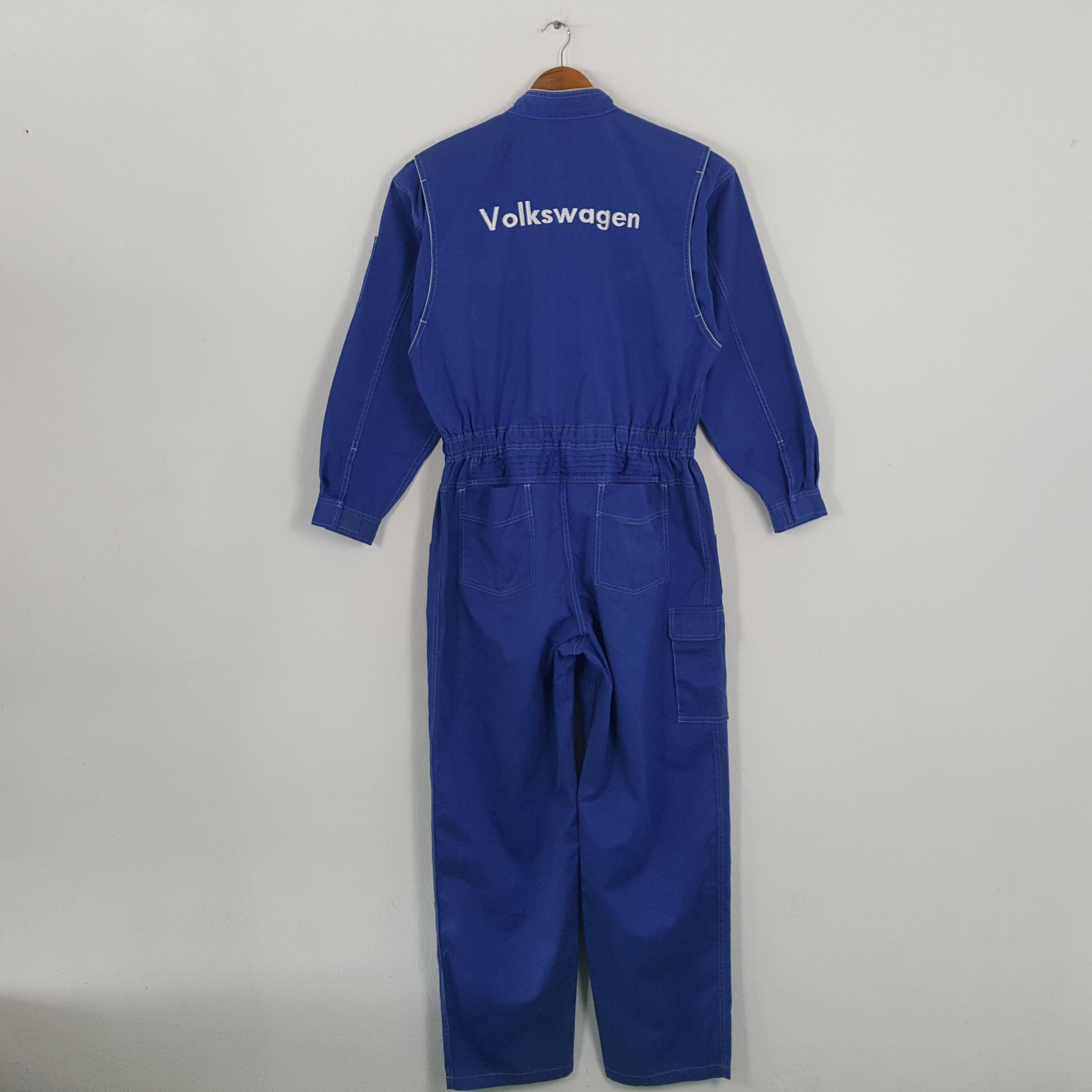 Japanese Brand × Vintage Vintage VOLKSWAGEN Motorsports Racing Team Coverall Jacket Size US L / EU 52-54 / 3 - 1 Thumbnail