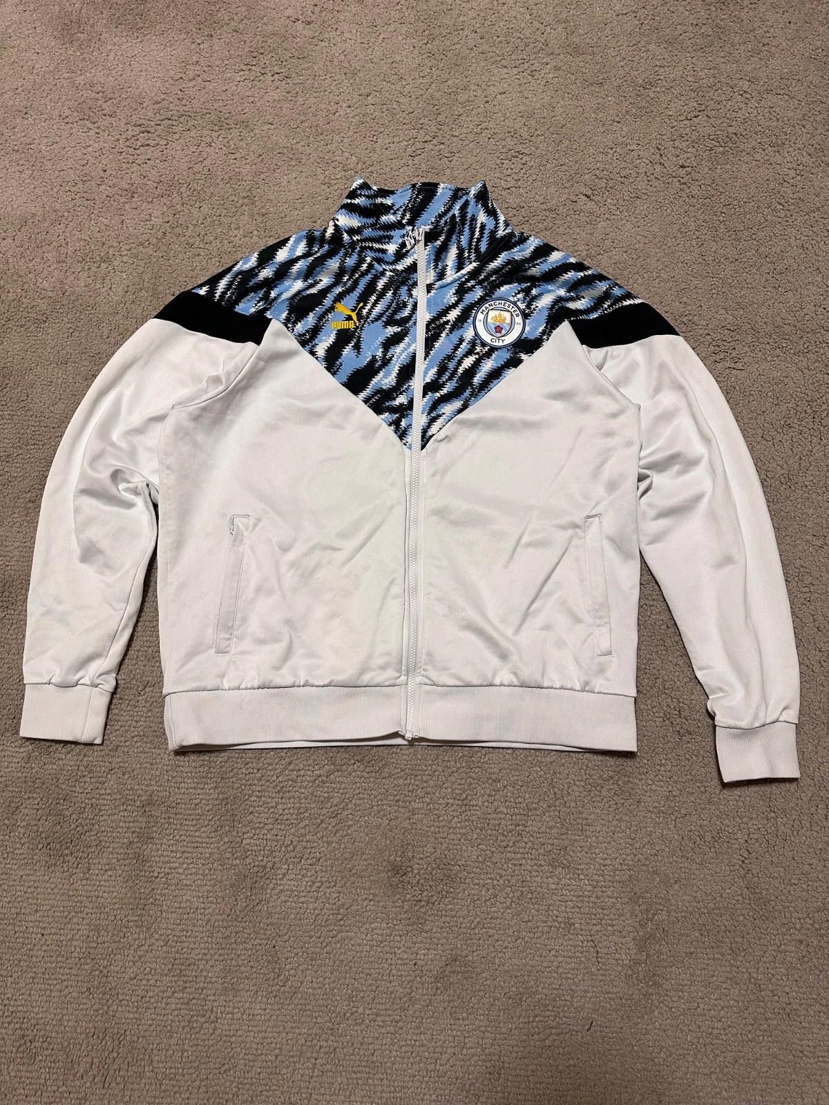Puma Manchester City 2020 training football zip jacket PUMA XXL Size US XXL / EU 58 / 5 - 1 Thumbnail