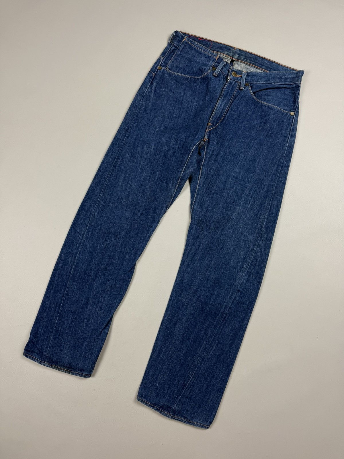 Levi's Rare Levis RED Vintage Selvedge Work Denim Engineered Jeans Size US 30 / EU 46 - 14 Thumbnail