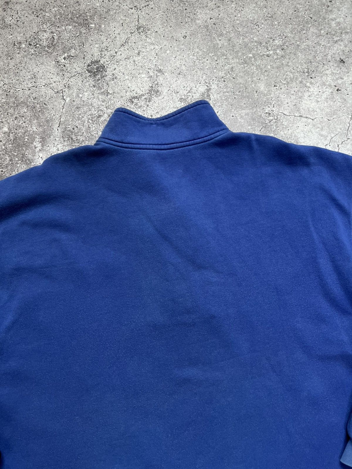 Vintage Vintage 90s Nike Sweatshirt 1/4 Zip Blue Size US XL / EU 56 / 4 - 18 Thumbnail