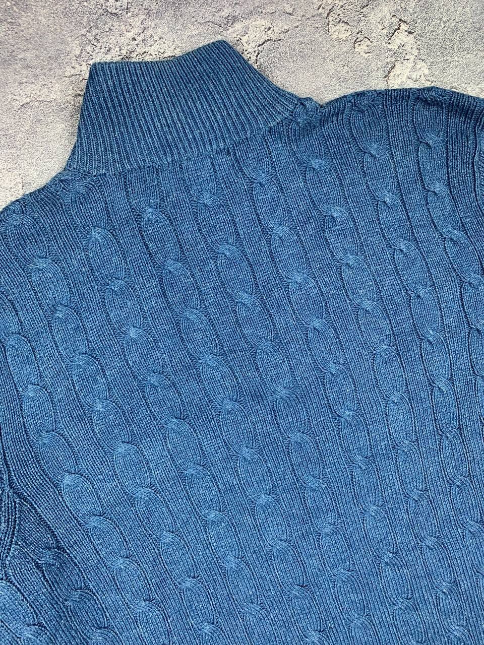 Polo Ralph Lauren Polo Ralph Lauren Vintage Men's 1/3 Zip Sweater 100% Silk Size US L / EU 52-54 / 3 - 17 Thumbnail
