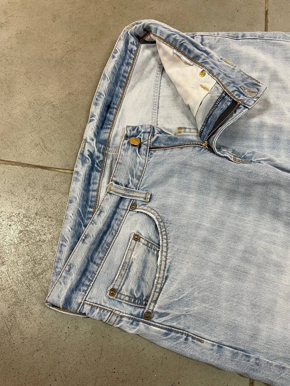 Carhartt Light Washed Distressed Vintage Carhartt Jeans Size US 33 - 5 Thumbnail