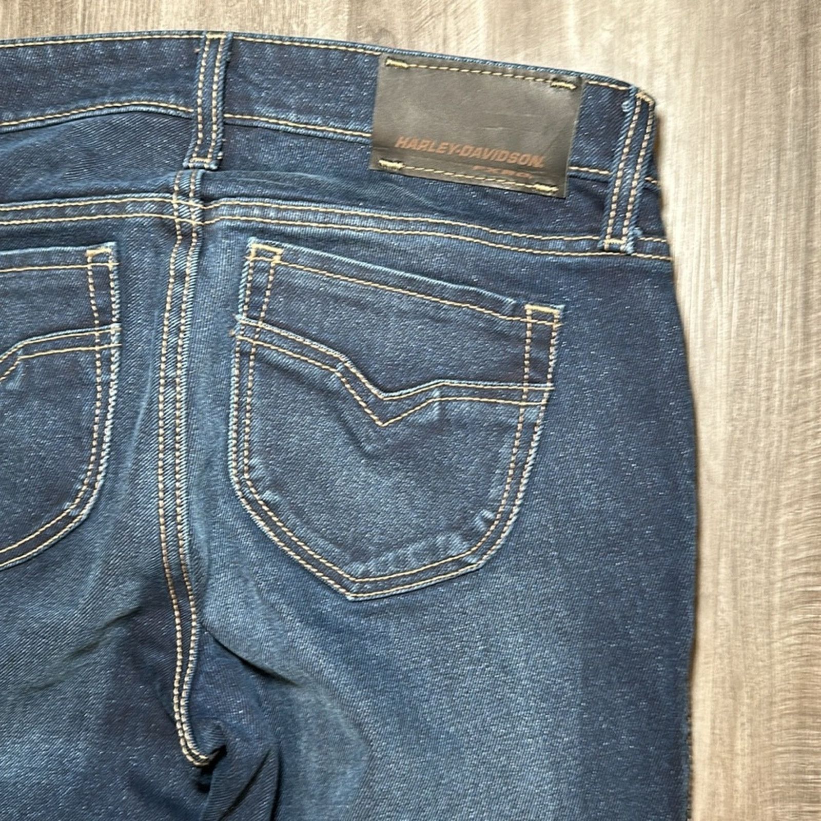 Harley Davidson Harley-Davidson FXRG Armalith Jeans - 29 Size 29" - 4 Thumbnail