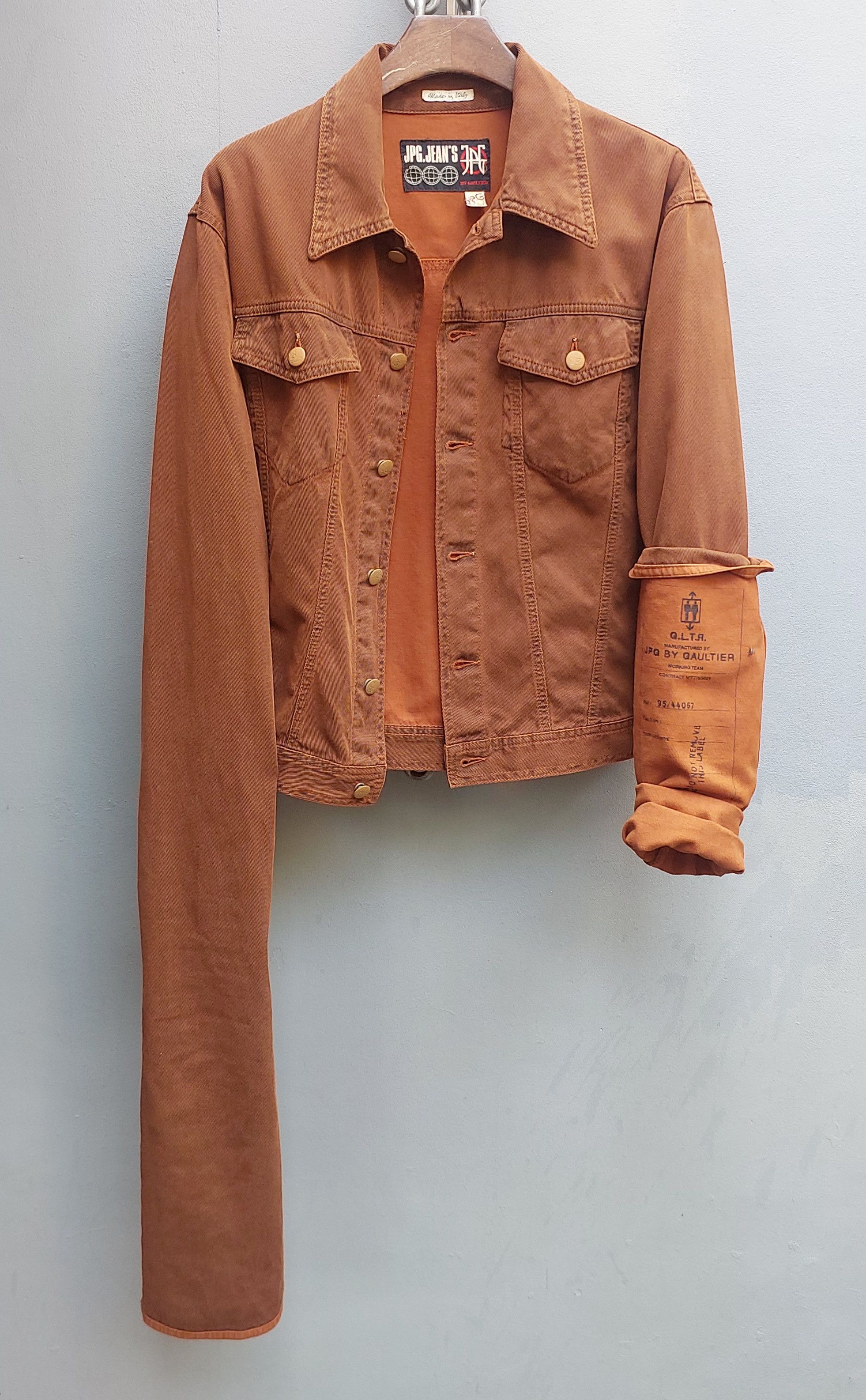 Jean Paul Gaultier Jean Paul Gaultier AW 2002 Cropped Utility Jacket Size US M / EU 48-50 / 2 - 3 Thumbnail