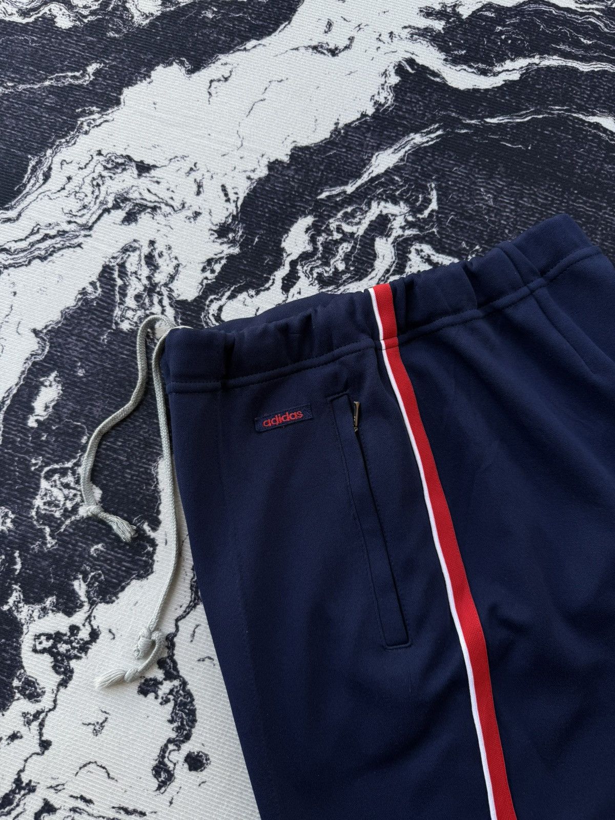 Adidas × Japanese Brand × Vintage Vintage adidas w.germany trackpants navy Size US 30 / EU 46 - 2 Thumbnail