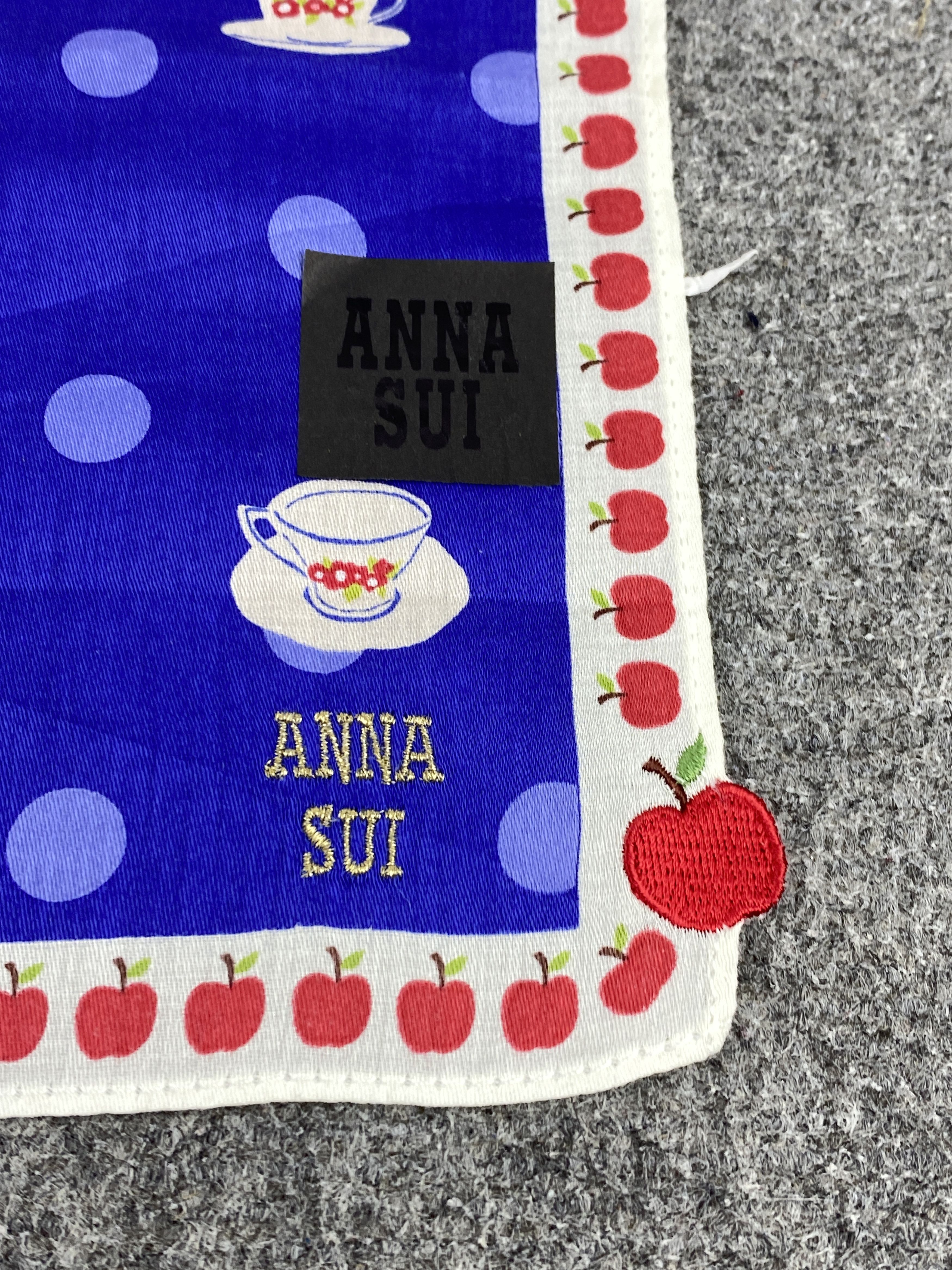 Other Vintage Anna Sui Handkerchief / Neckerchief KT0355 Size ONE SIZE - 6 Thumbnail