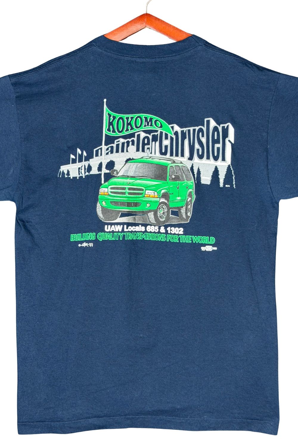 Vintage Vintage 1999 DaimlerChrysler Kokomo transmission plant Size US XL / EU 56 / 4 - 7 Thumbnail