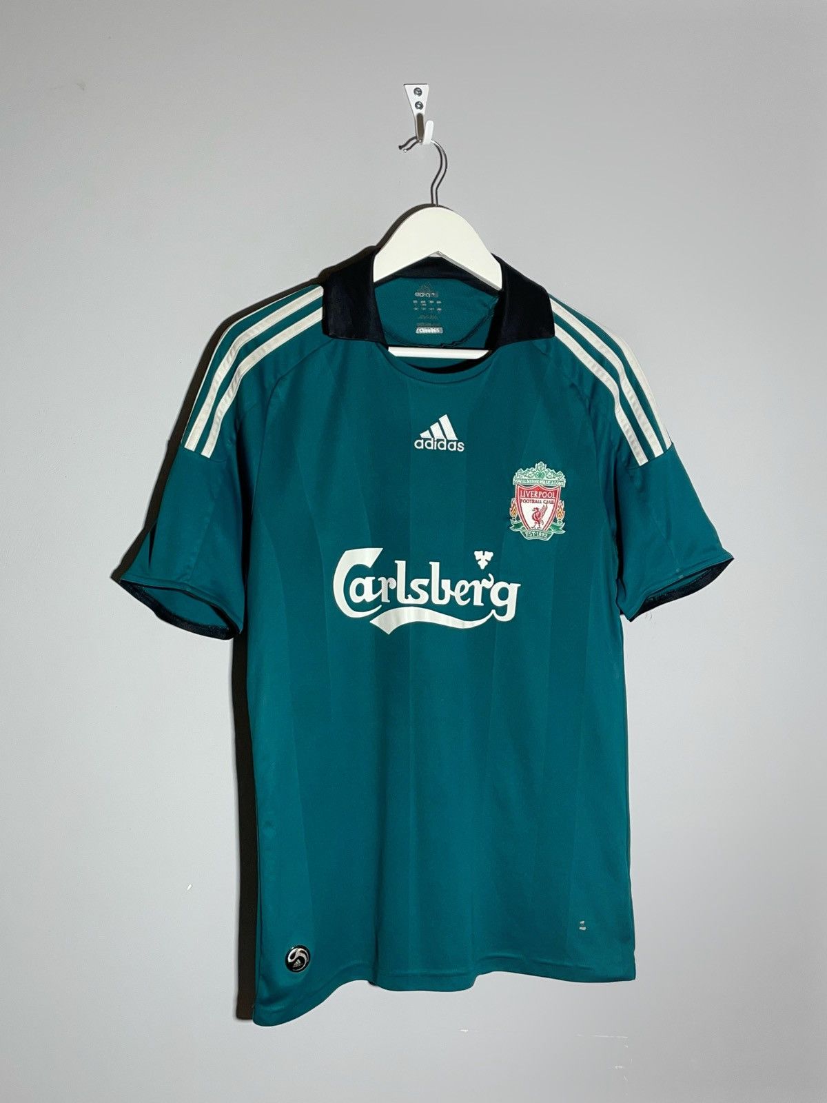 Adidas Liverpool FC Adidas 2008/09 Third Y2k Football Shirt Size US S / EU 44-46 / 1 - 2 Thumbnail