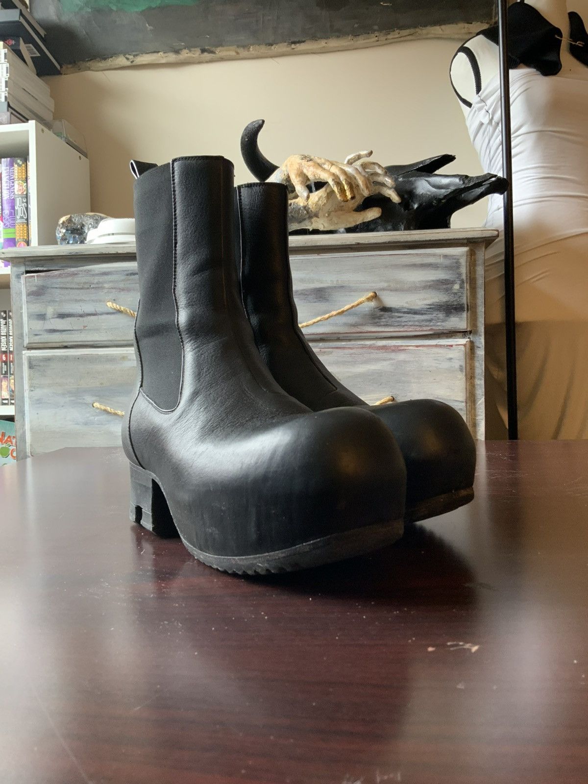 Rick Owens Beatle ballast boots From Rick Owens Spring