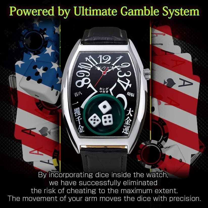 Japanese Brand Frank Miura Life's a Gamble Watch King Macau Dice black Size ONE SIZE - 6 Thumbnail