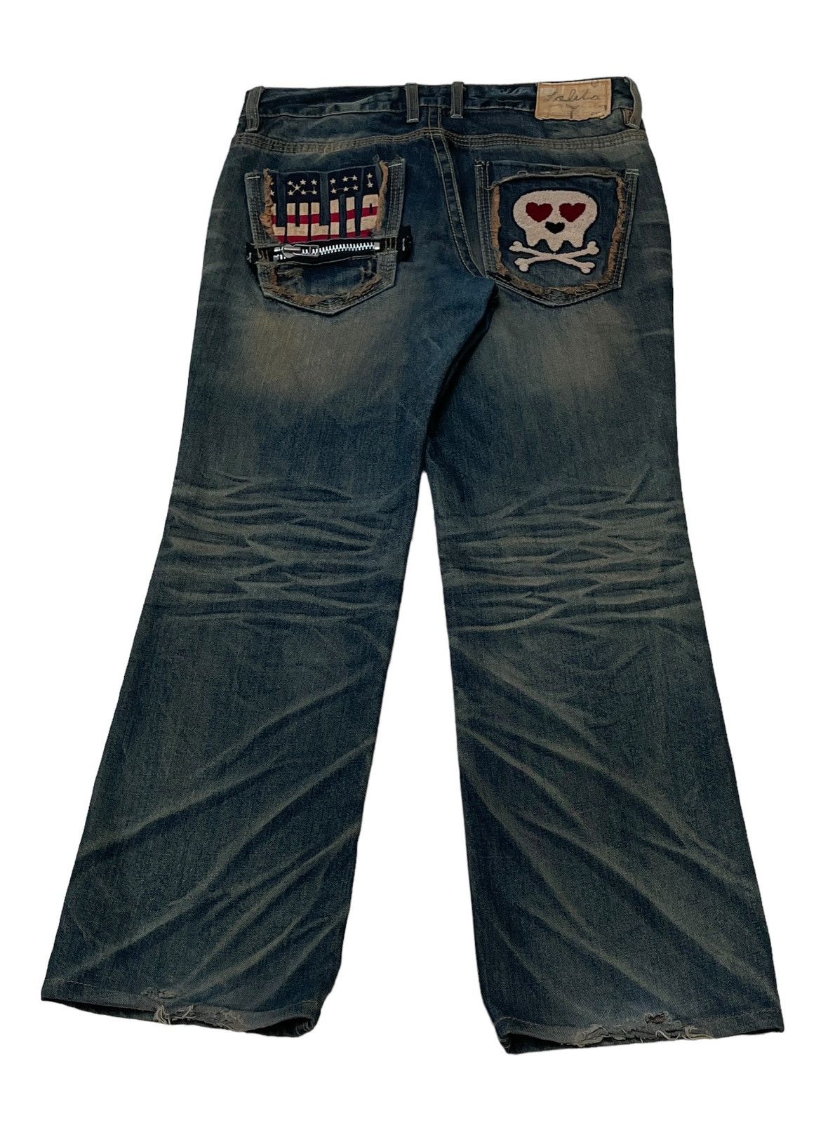 Japanese Brand × Vintage Vintage Japanese Brand Lolita Jeans 1990s Size US 32 / EU 48 - 2 Thumbnail