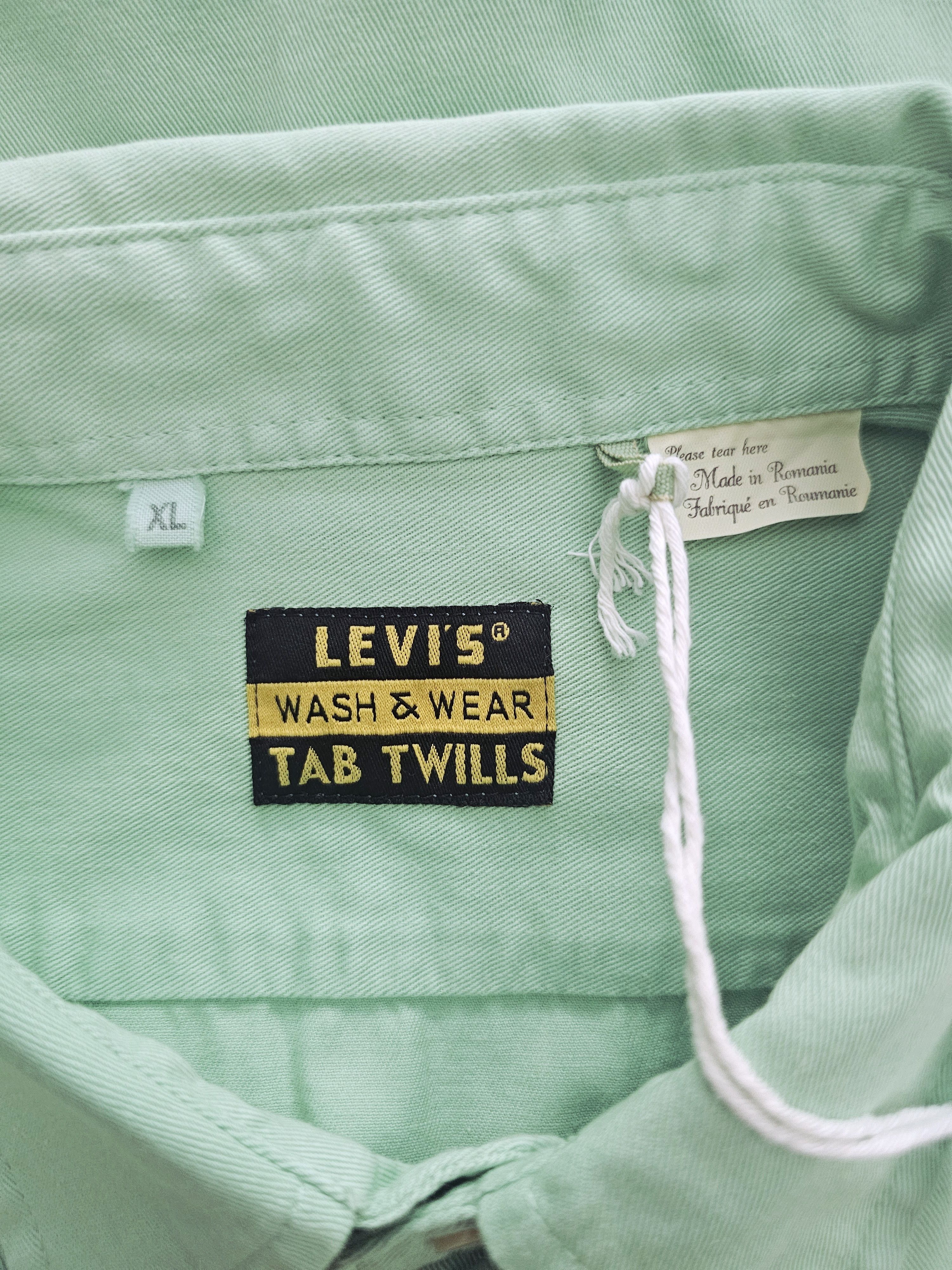 Levi's Vintage Clothing NWT LVC Levi's Vintage Clothing 1950s Tab Twills Shirt SS19 Size US XL / EU 56 / 4 - 6 Thumbnail