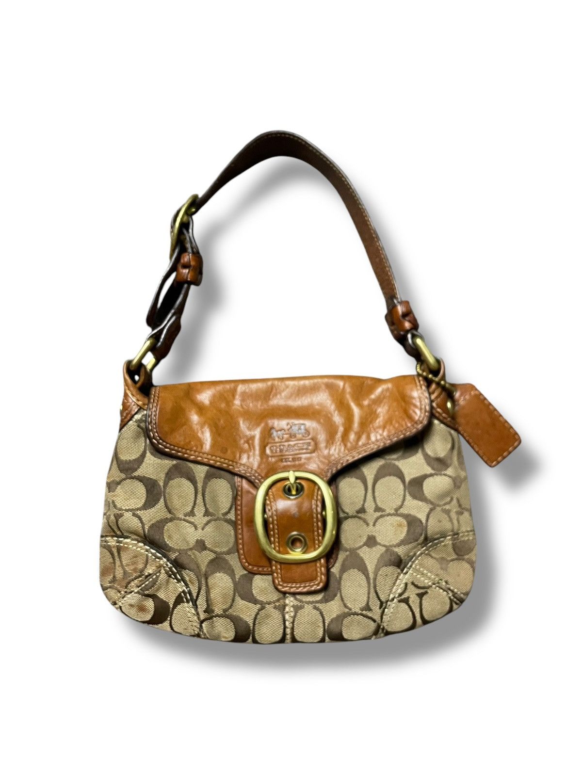 Coach Vintage Coach Signature Bleeker Shoulder Bag (46) Size ONE SIZE - 1 Thumbnail