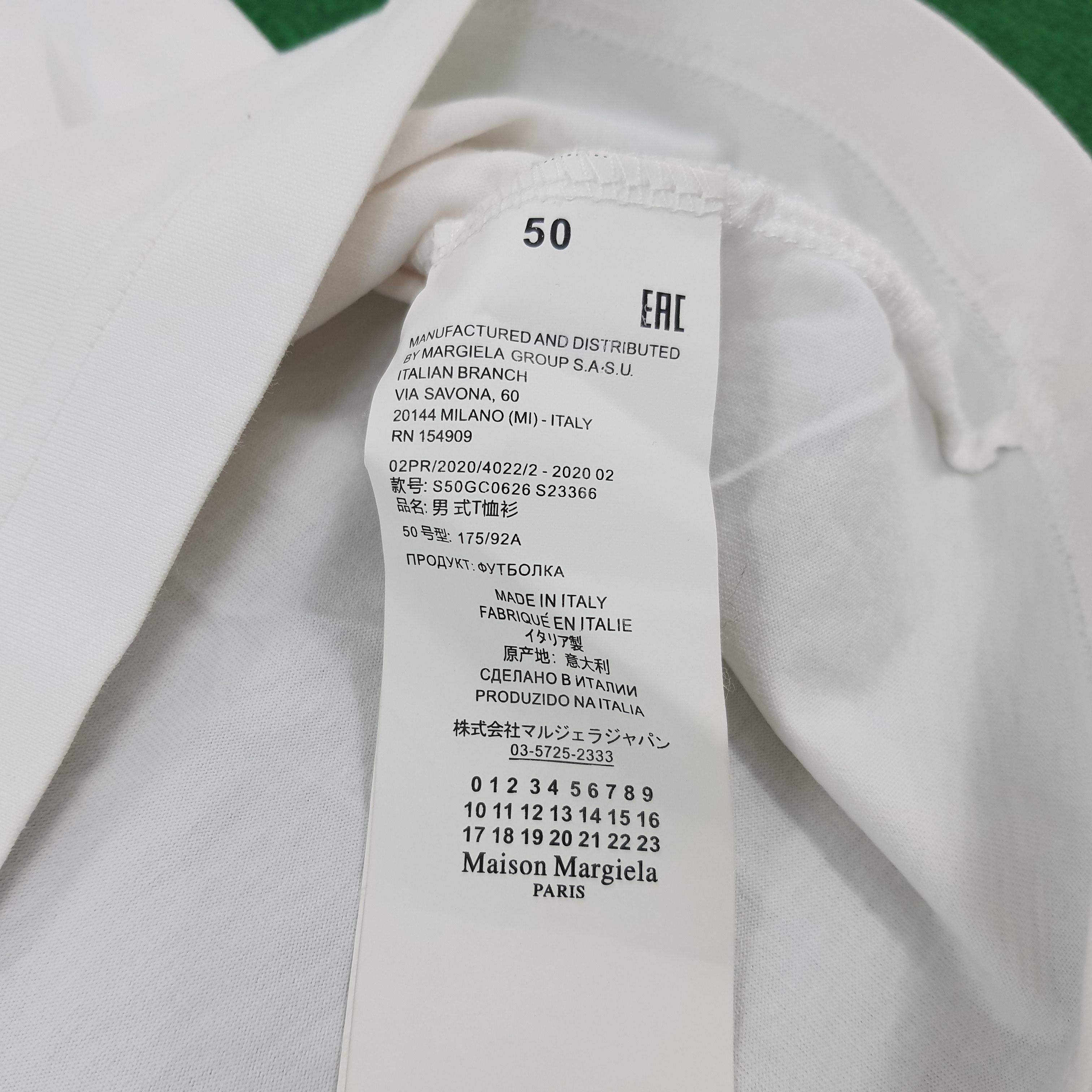 Vintage Vintage Maison Margiela Tshirt Size US XL / EU 56 / 4 - 8 Thumbnail