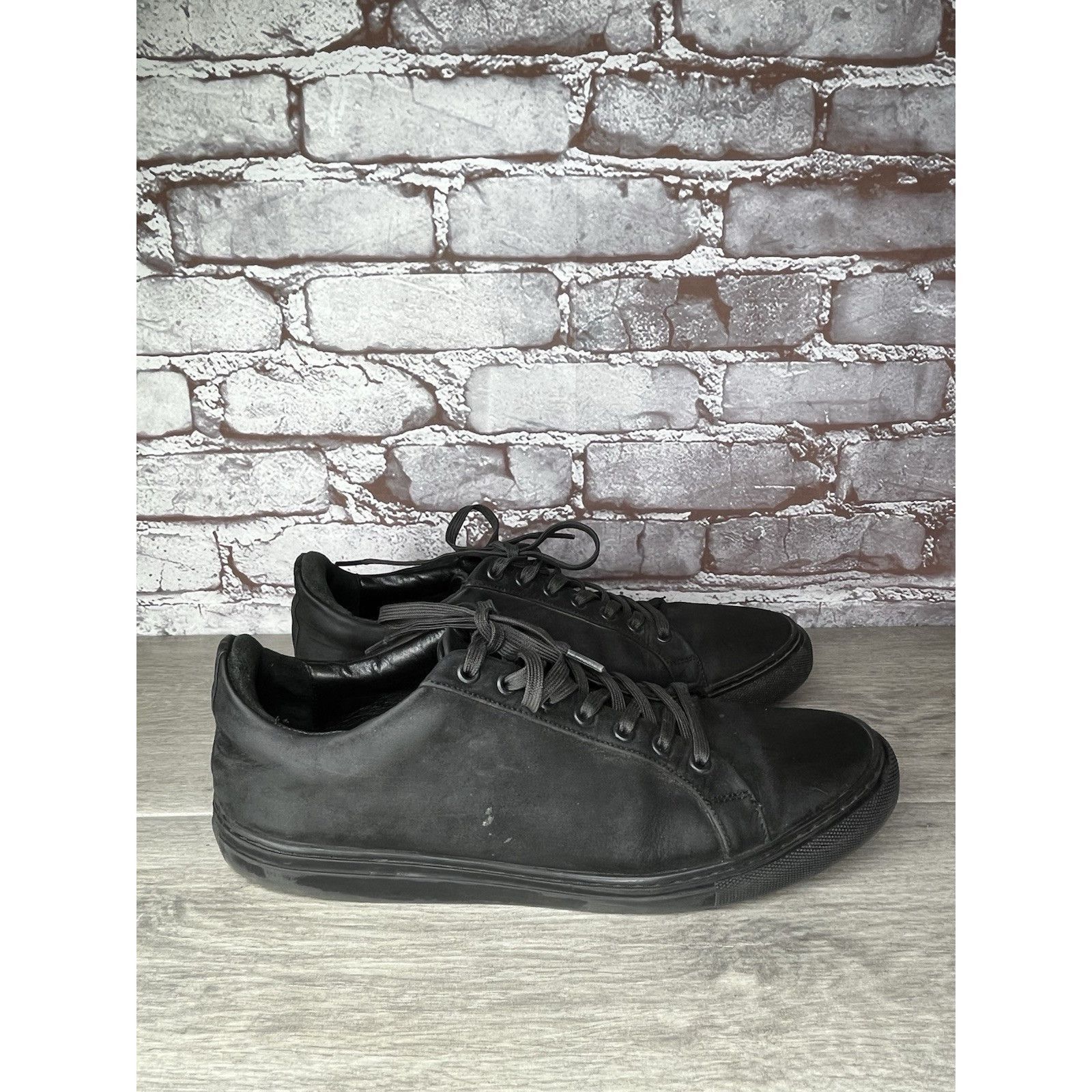 Thursday Boot Company Thursday Everyday Triple Black Matte Premier Low Top Sneaker Size US 10 / EU 43 - 10 Thumbnail