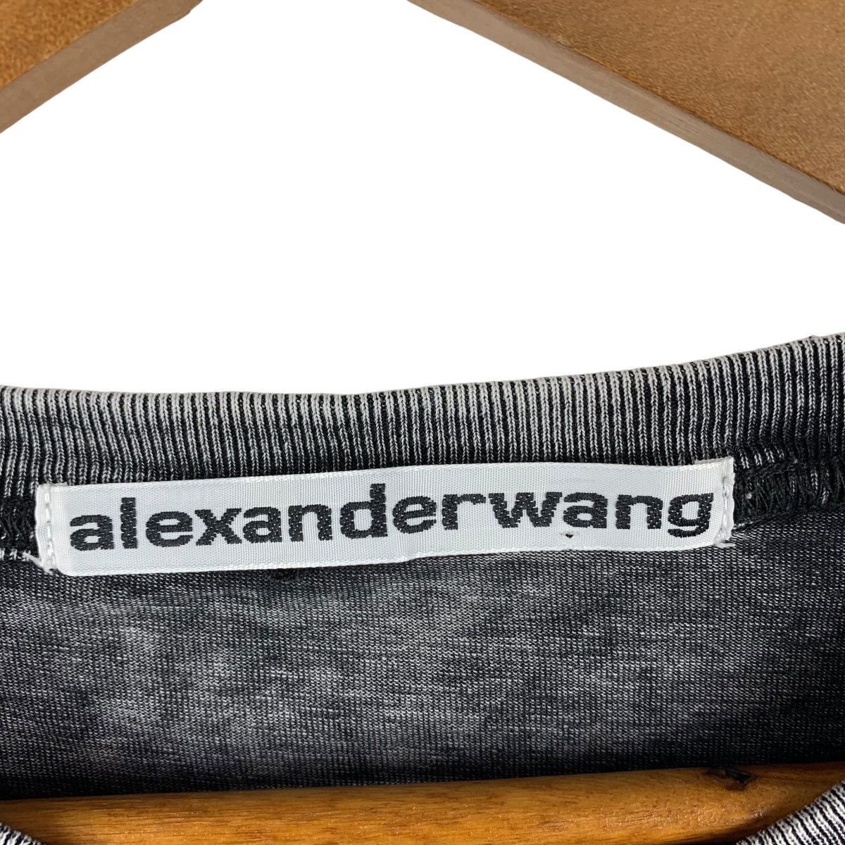Alexander Wang ALEXANDER WANG spellout centre tee Size US L / EU 52-54 / 3 - 3 Thumbnail