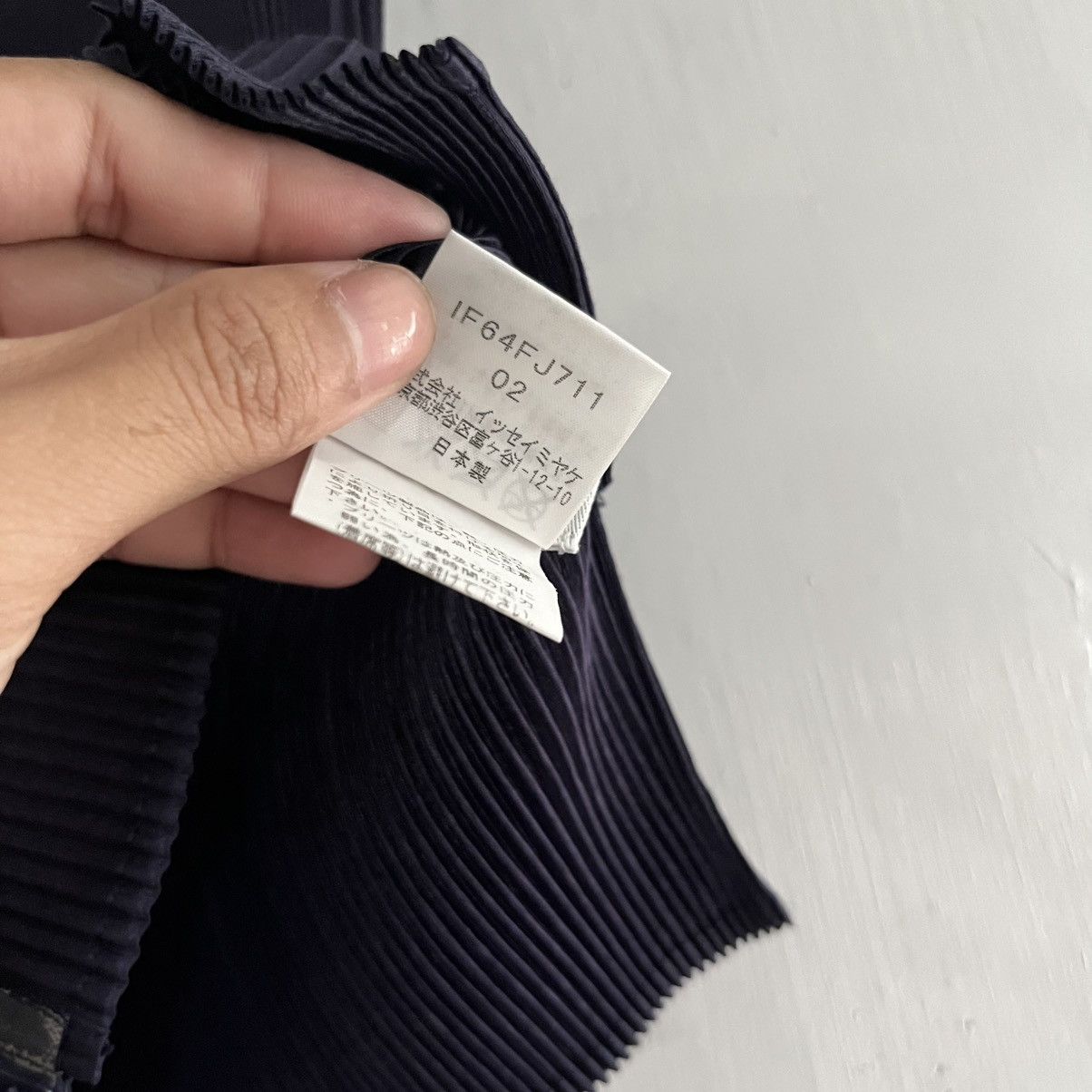 Issey Miyake FETE Issey Miyake Zip Up Vest Indigo Size M / US 6-8 / IT 42-44 - 7 Thumbnail