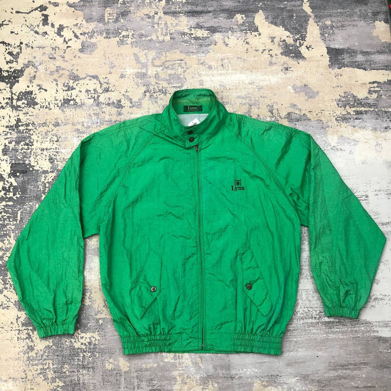 Japanese Brand × Vintage Y250 VTG LYNX GOLF COLLECTION WINDBREAKER JACKET Size US M / EU 48-50 / 2 - 4 Thumbnail