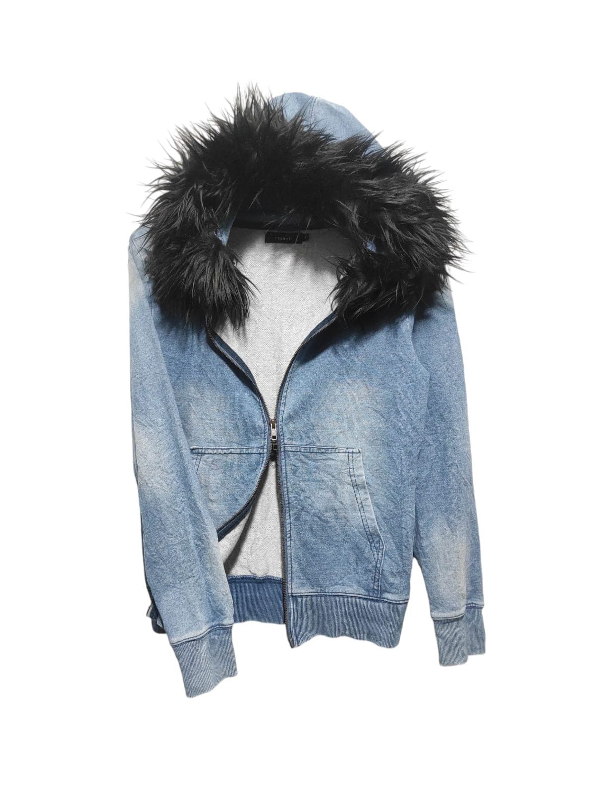 If Six Was Nine Roshell Faux Fur Washed Hoodie IfSixWasNine LGB style Size US S / EU 44-46 / 1 - 1 Thumbnail