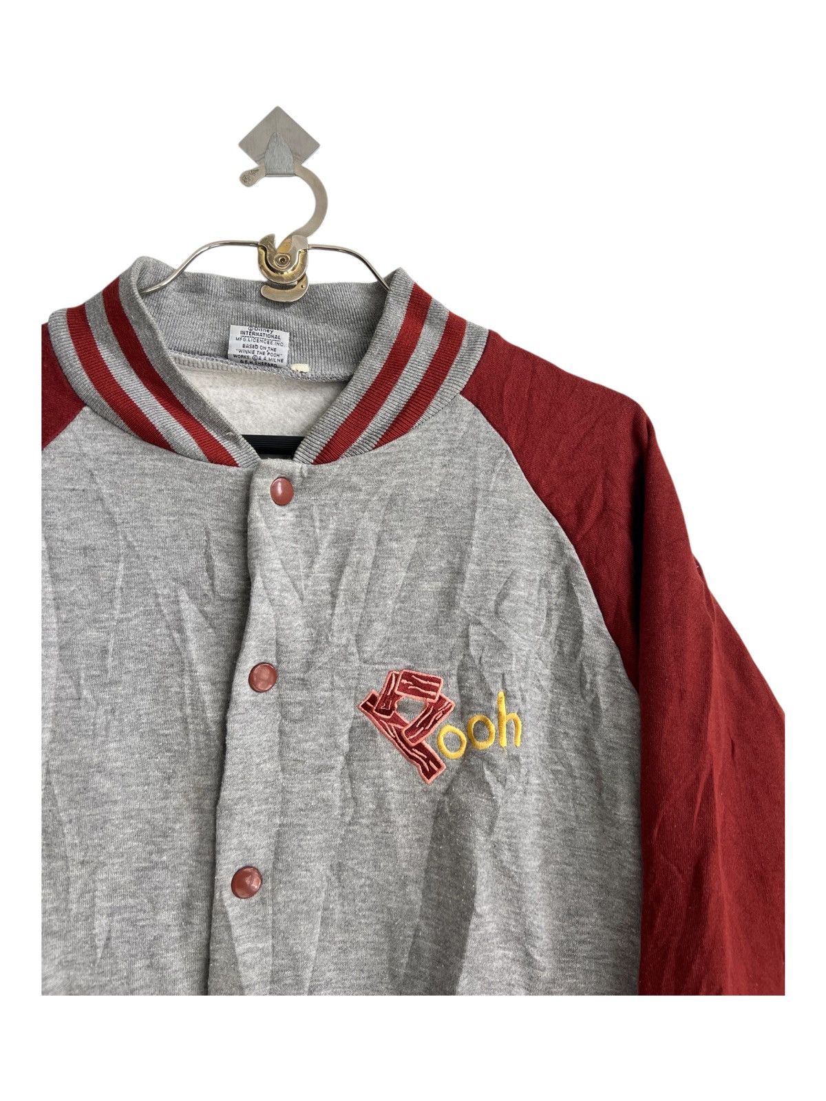 Disney × Vintage Vintage 1990s XXXtentacion Winne the Pooh Varsity Jacket Size US M / EU 48-50 / 2 - 4 Thumbnail