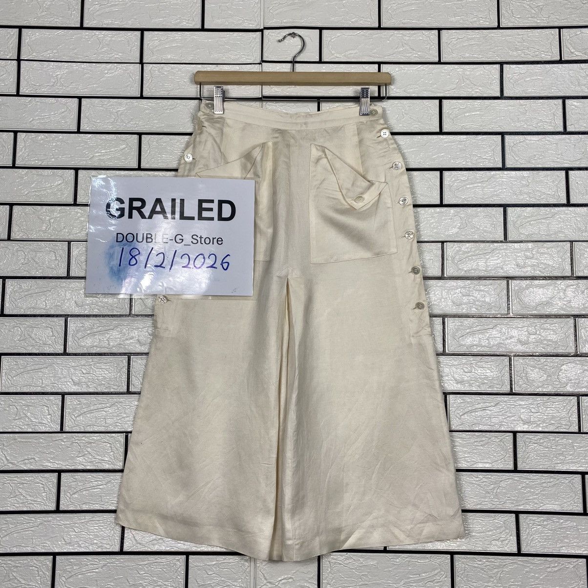 Yohji Yamamoto 📌Punk Style Bondage Pants Cropped Yoshie Inaba Japan Size 22" - 1 Thumbnail