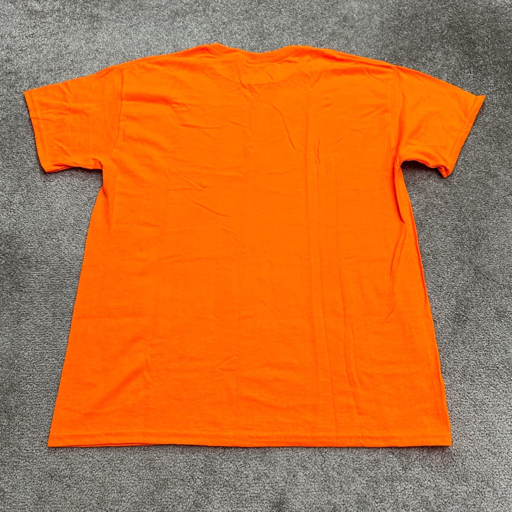 Gildan Gildan Heavy Cotton Shirt Mens Large Orange Crew Neck Short Sleeve Solid NWT New Size US L / EU 52-54 / 3 - 2 Thumbnail