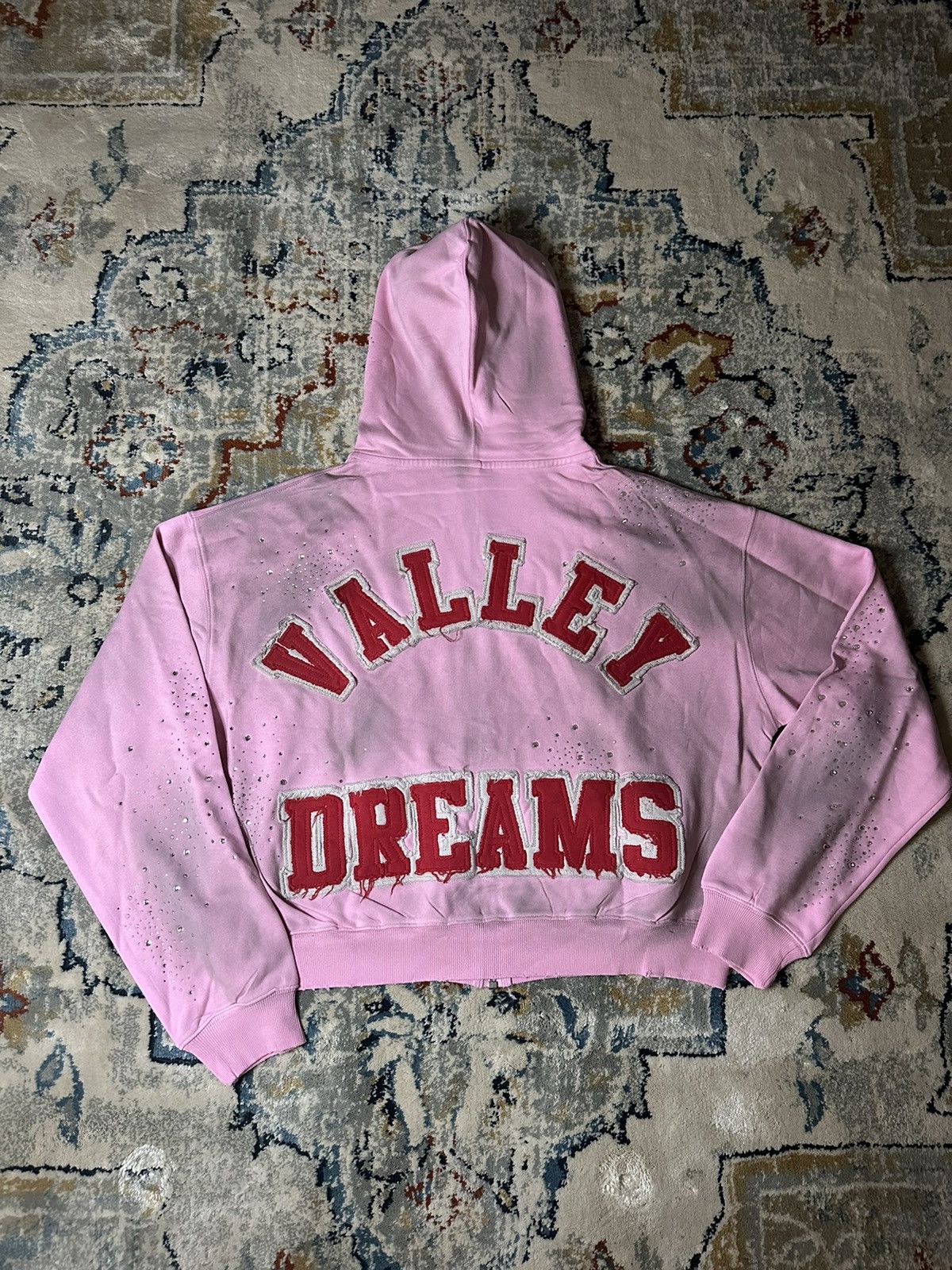 Vale Vale Forever Venus Zip Up Hoodie Pink | Grailed