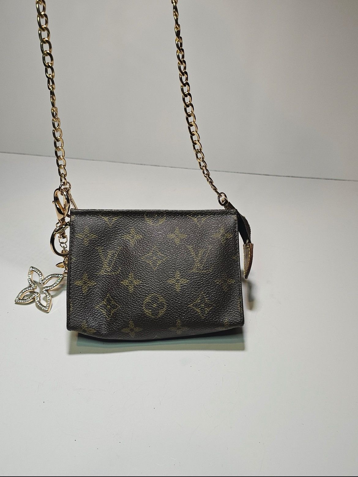 Louis Vuitton Louis vuitton cross body tiny purse. Monogram. With chain Size ONE SIZE - 1 Thumbnail