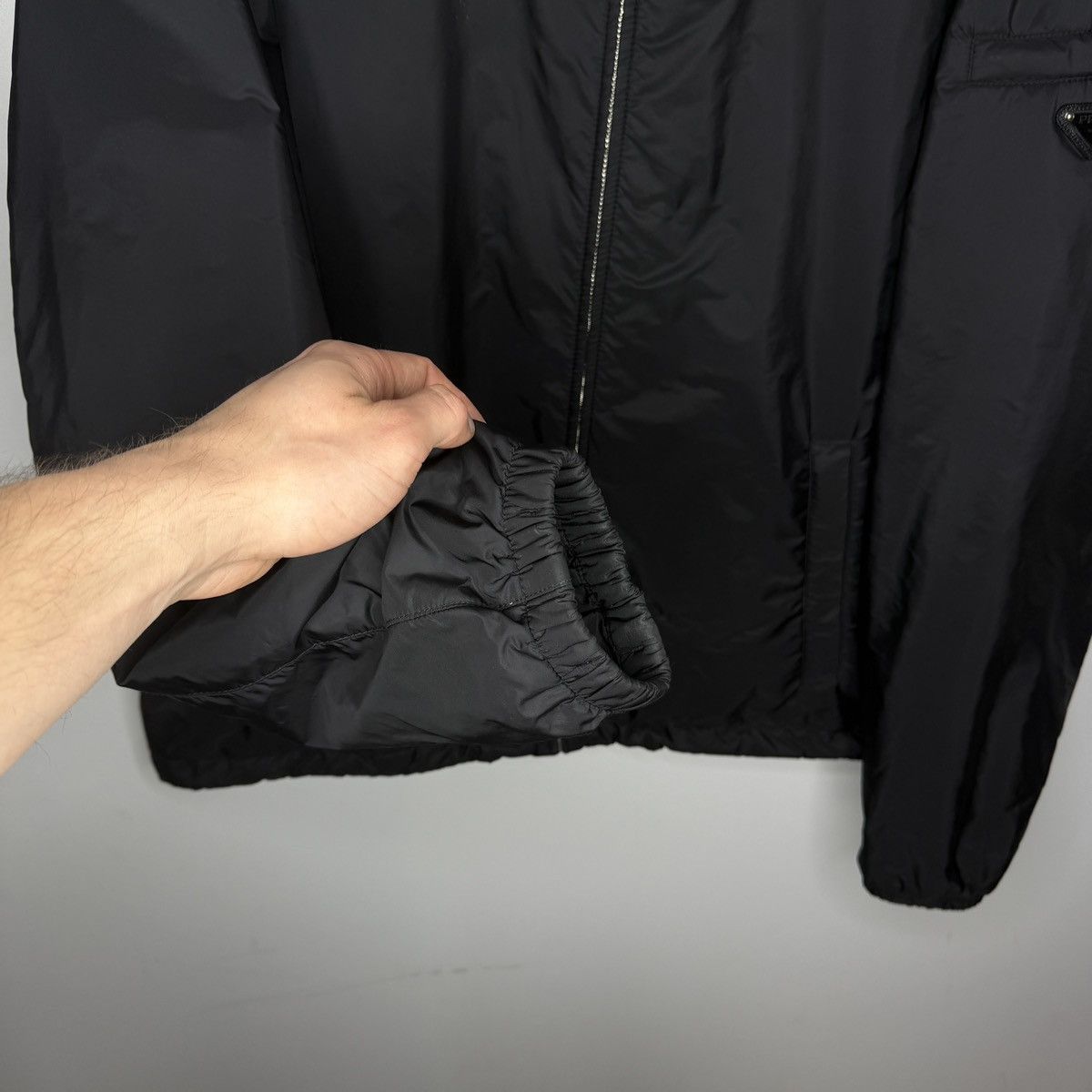 Prada Prada Milano Jacket Re-Nylon Archive Black RARE Size US XL / EU 56 / 4 - 8 Thumbnail