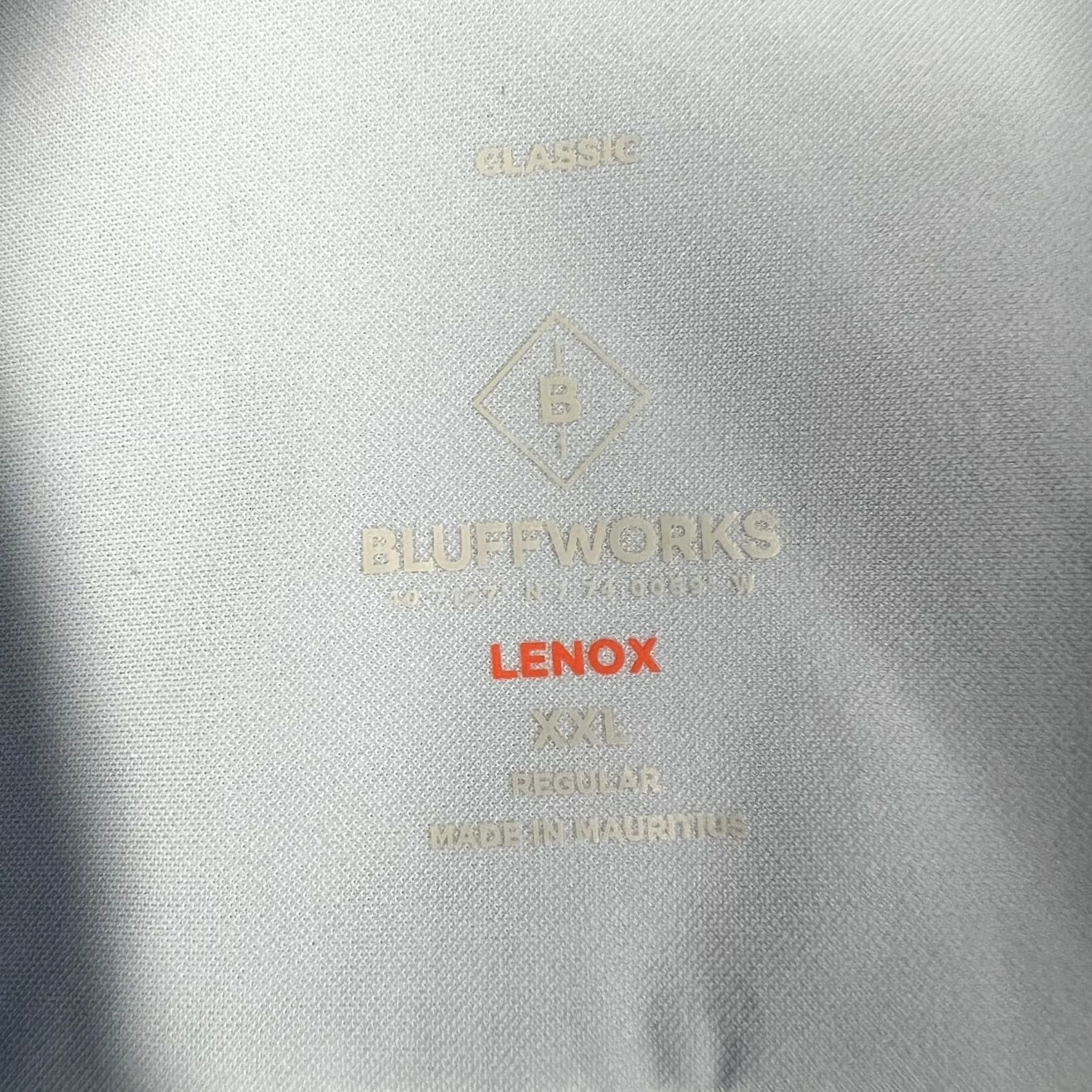 Vintage Bluffworks Lenox Performance Stretch Long Sleeve Button Shirt 2XL Mens Blue Size US XXL / EU 58 / 5 - 3 Thumbnail