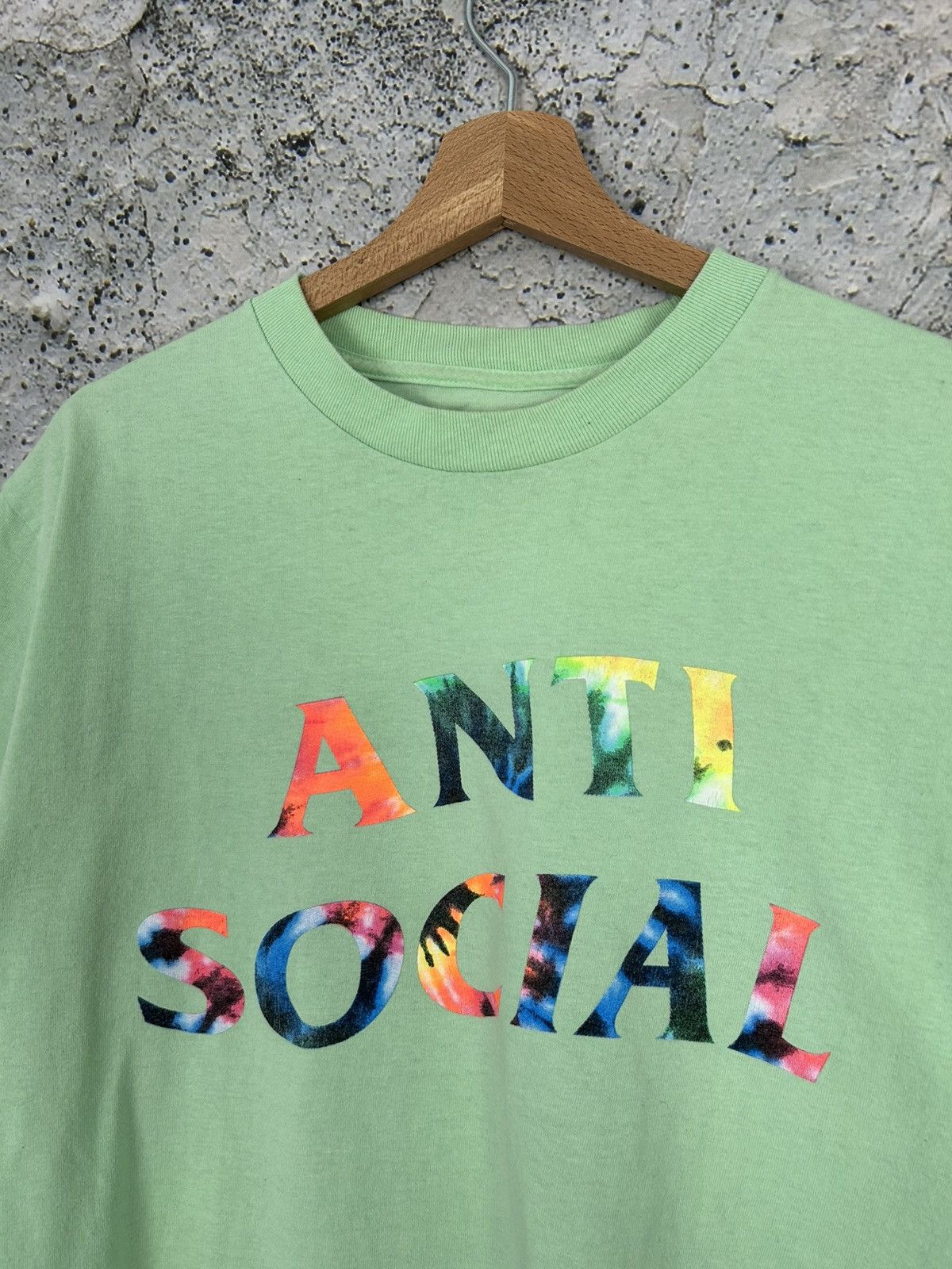 Anti Social Social Club Anti Social Social Club Green Graphic Tee Streetwear Skate Size US M / EU 48-50 / 2 - 4 Thumbnail
