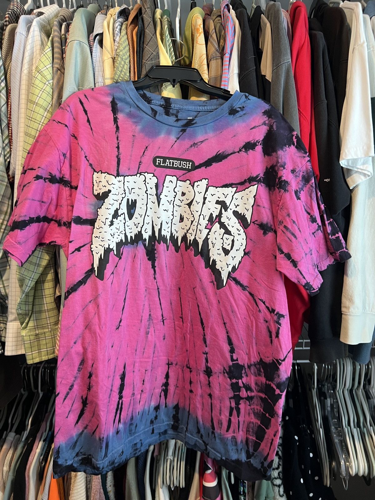 Other Flatbush Zombies The Glorious Dead Pink/Blue tie dye Size US L / EU 52-54 / 3 - 1 Thumbnail