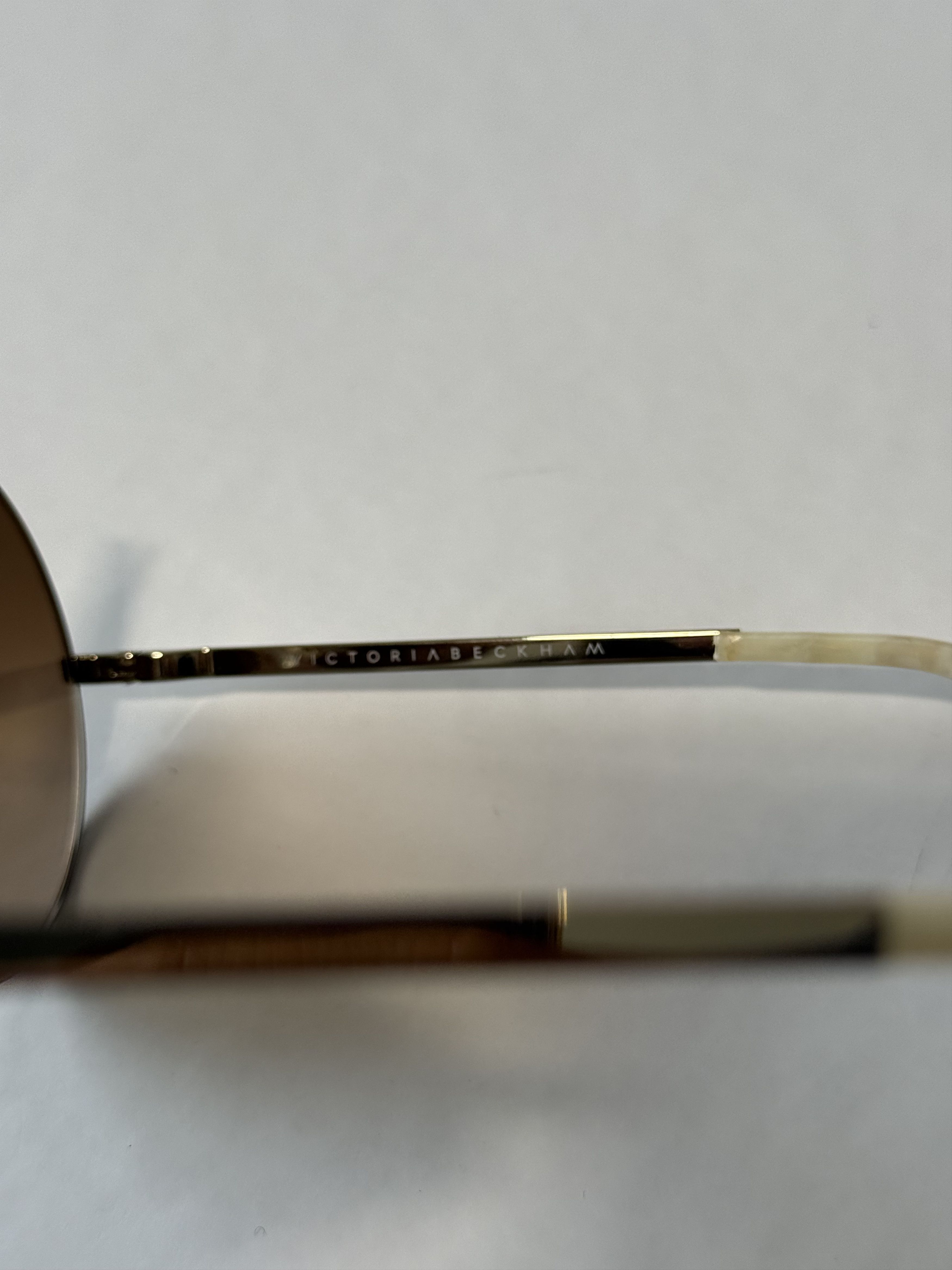 Victoria Beckham Victoria Beckham Supra Round Sunglasses Rose Gold Size ONE SIZE - 10 Thumbnail