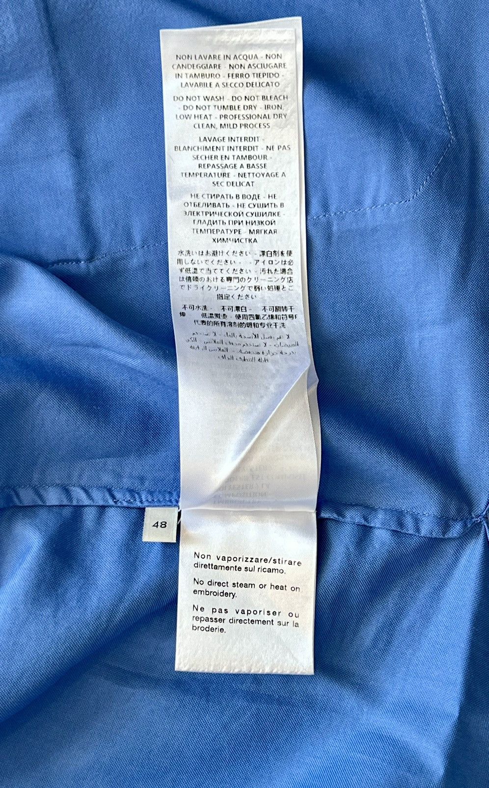 Gucci NeW FINAL OFFER Gucci Blue/Red Logo Camp Bowling Shirt 48 Size US M / EU 48-50 / 2 - 13 Thumbnail