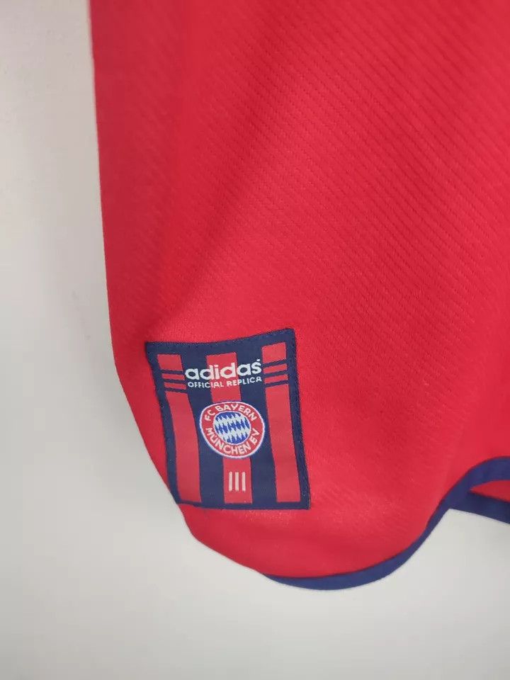 Adidas Bayern Munich Munchen 1999/00 Home Kit Soccer Jersey Size US XL / EU 56 / 4 - 4 Thumbnail