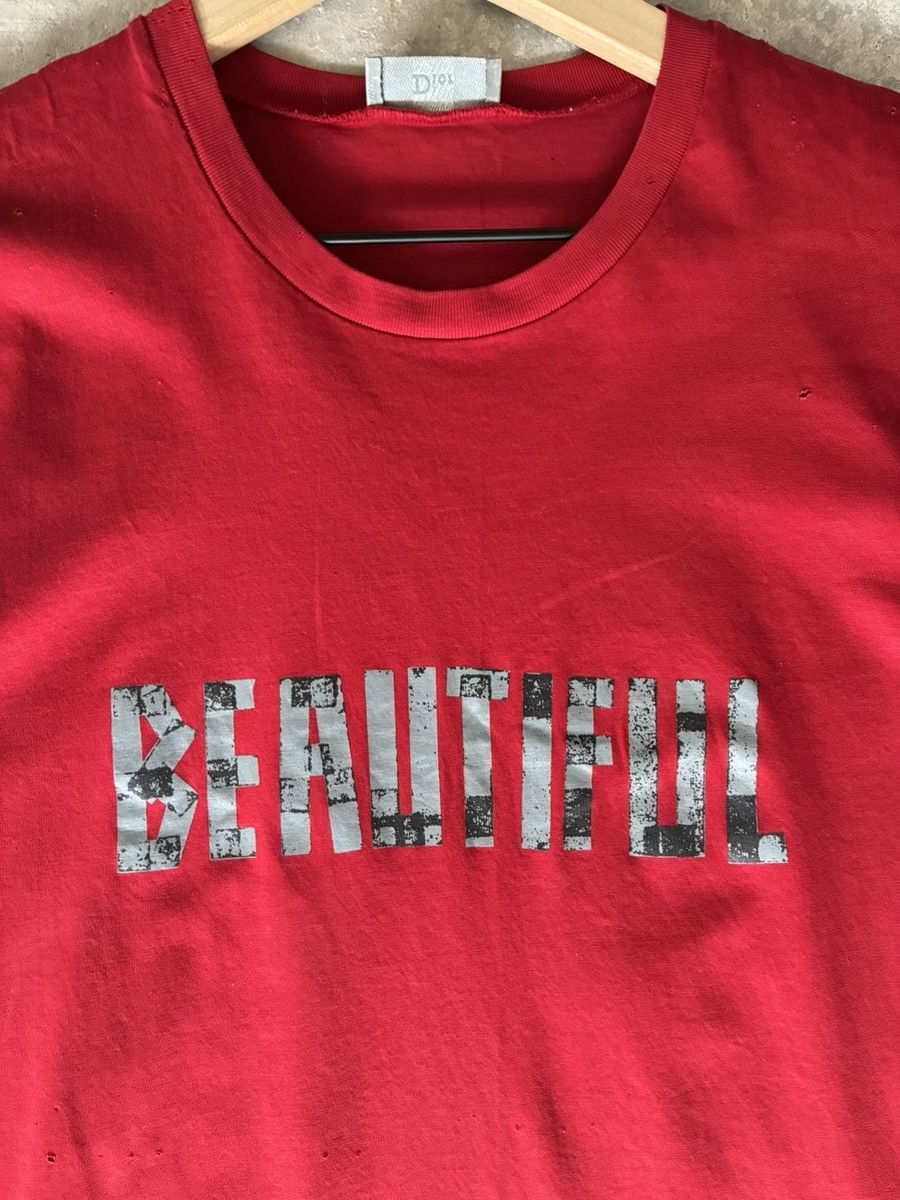 Dior Beautiful tape tee Size S / US 4 / IT 40 - 2 Thumbnail